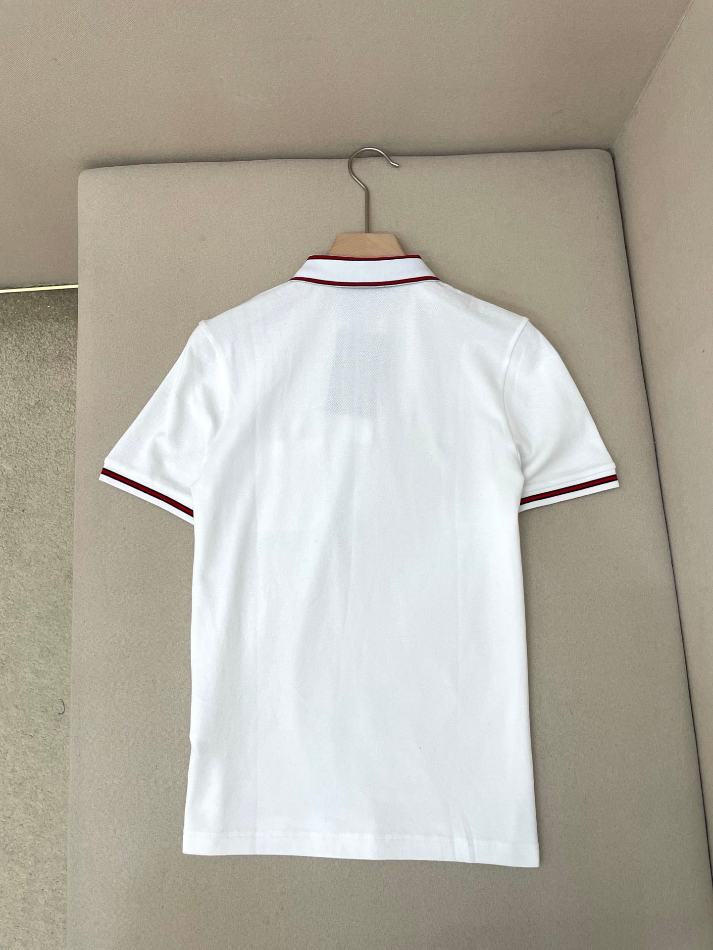 Black and White Polo - FashionHype.xyz