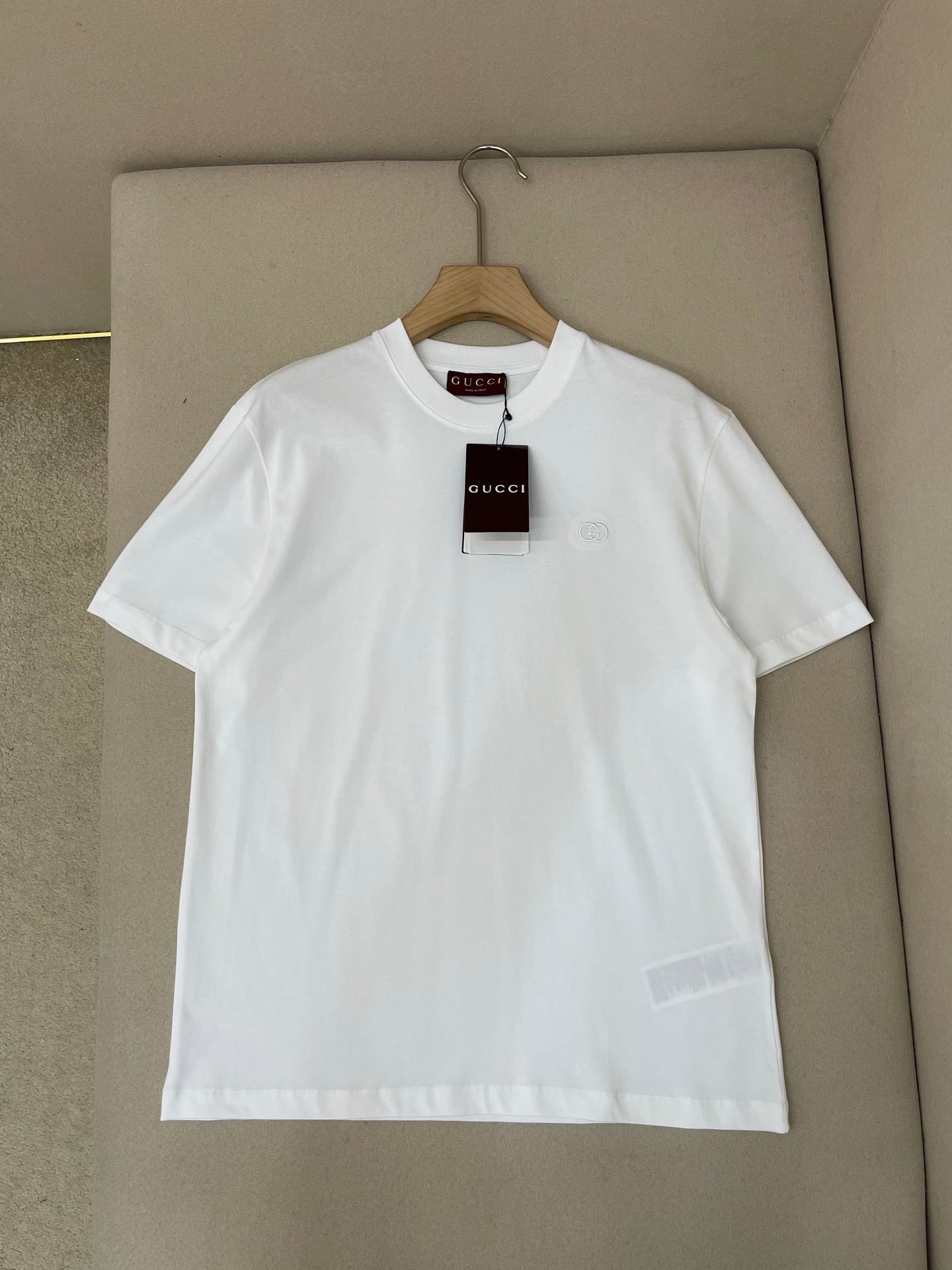 Black White and Blue T-shirt - FashionHype.xyz