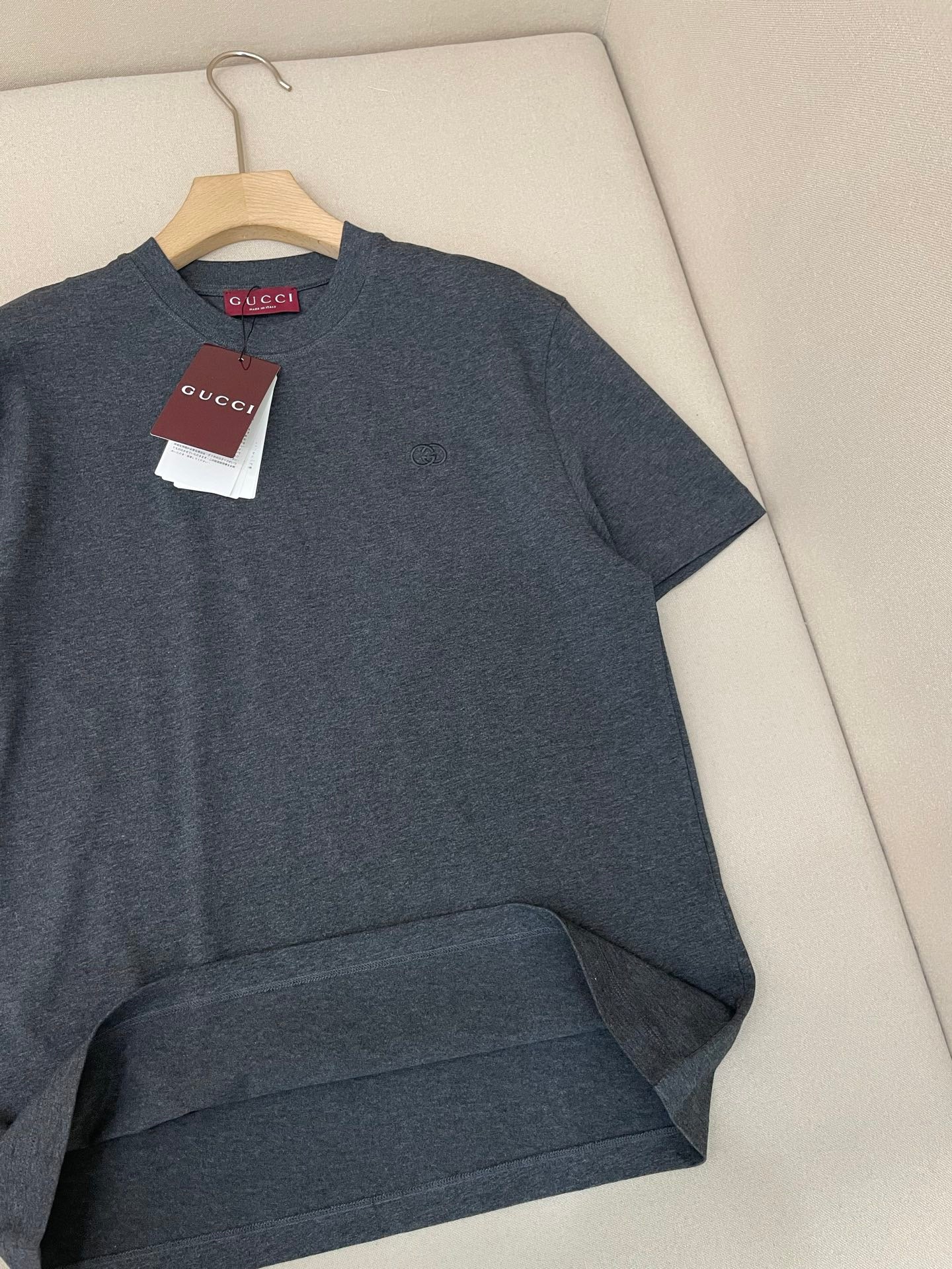 Black White and Blue T-shirt - FashionHype.xyz