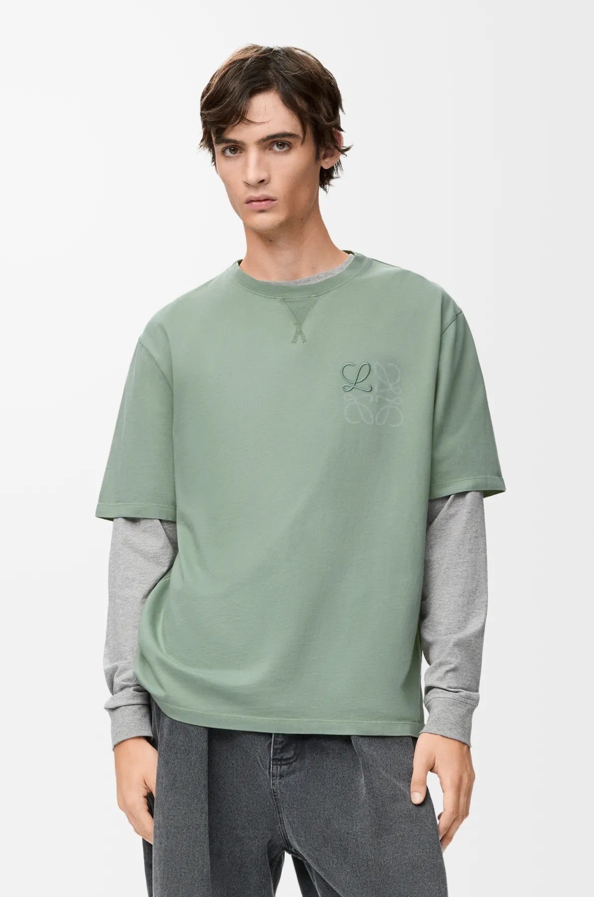 Blue and Green T-shirt