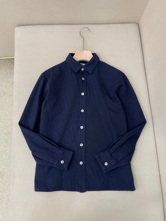 Blue and Green Shirt