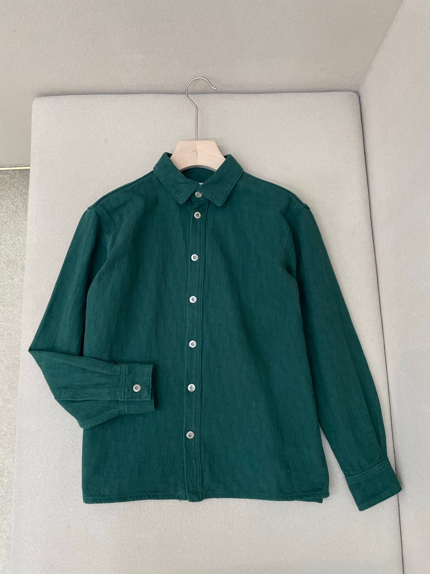 Blue and Green Shirt