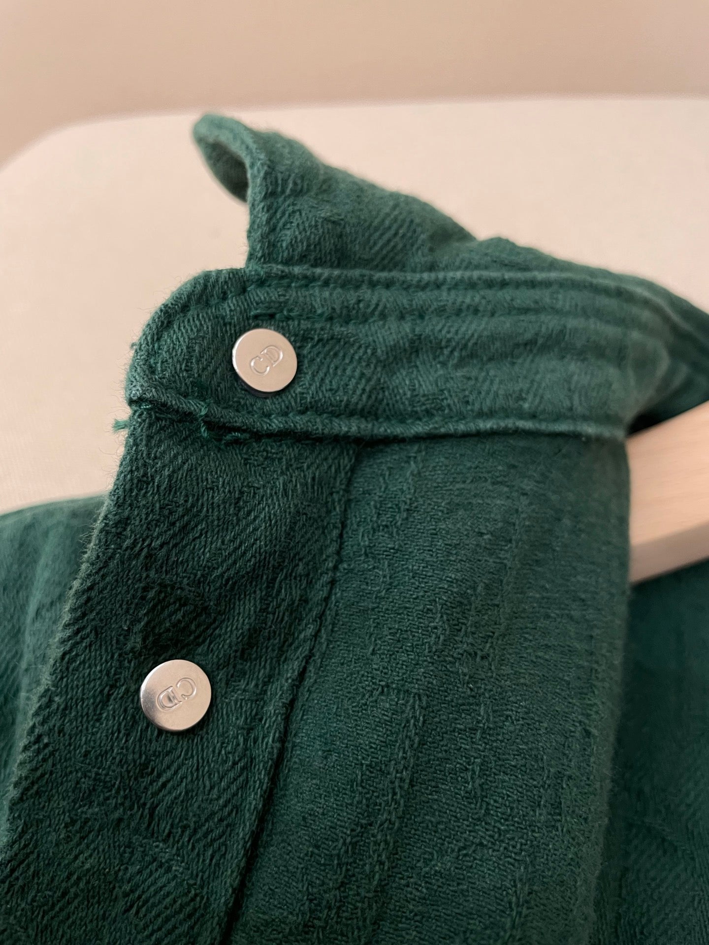Blue and Green Shirt