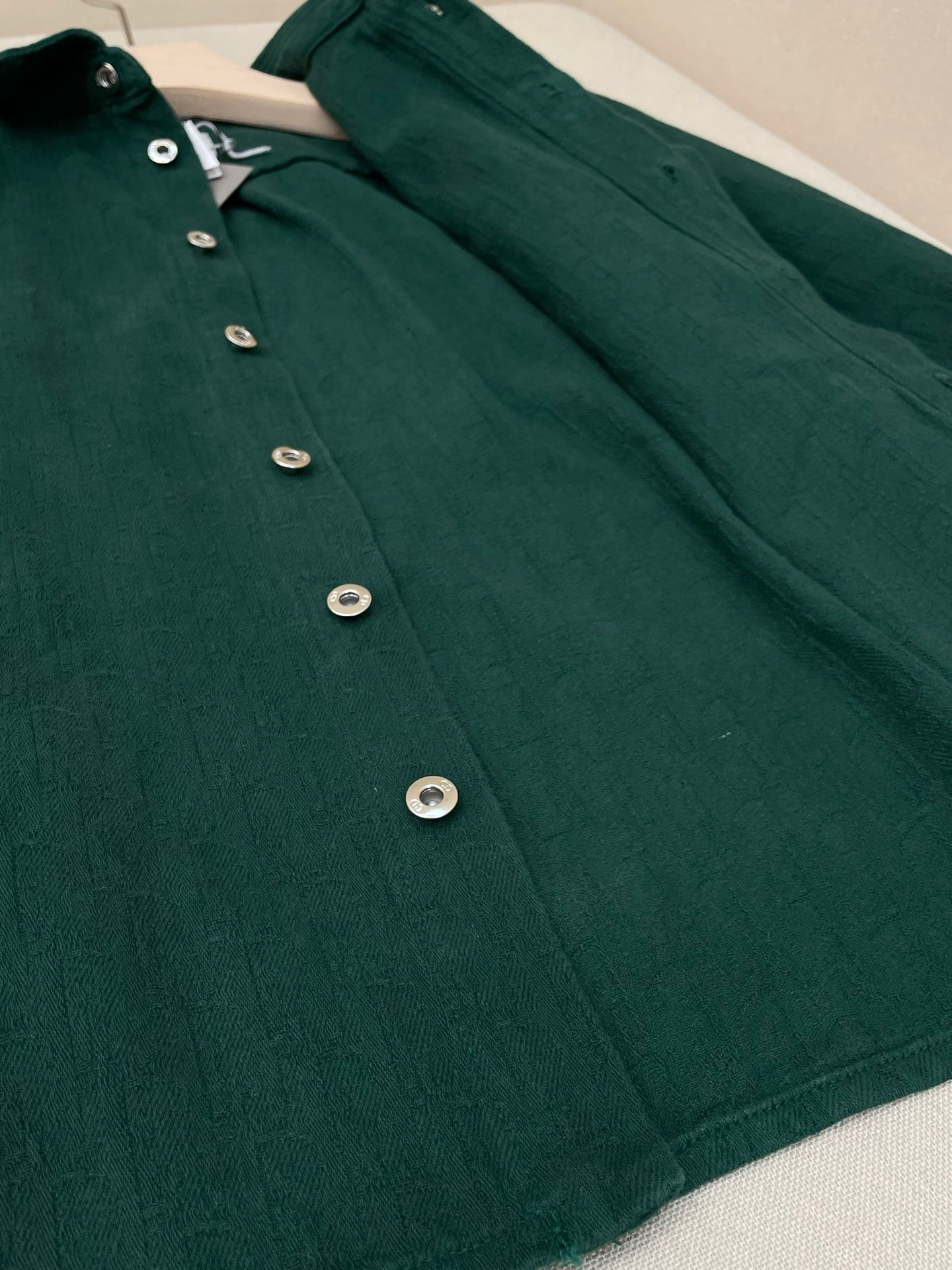 Blue and Green Shirt