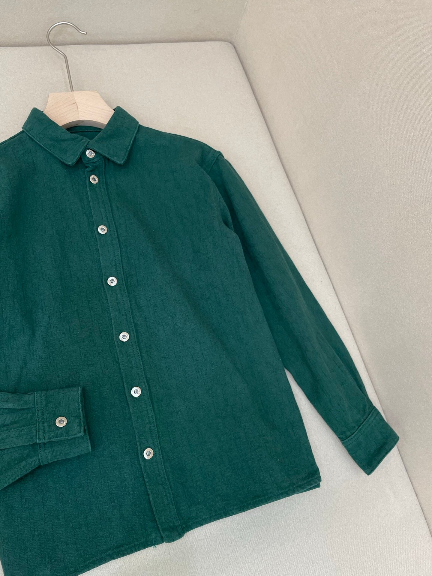Blue and Green Shirt