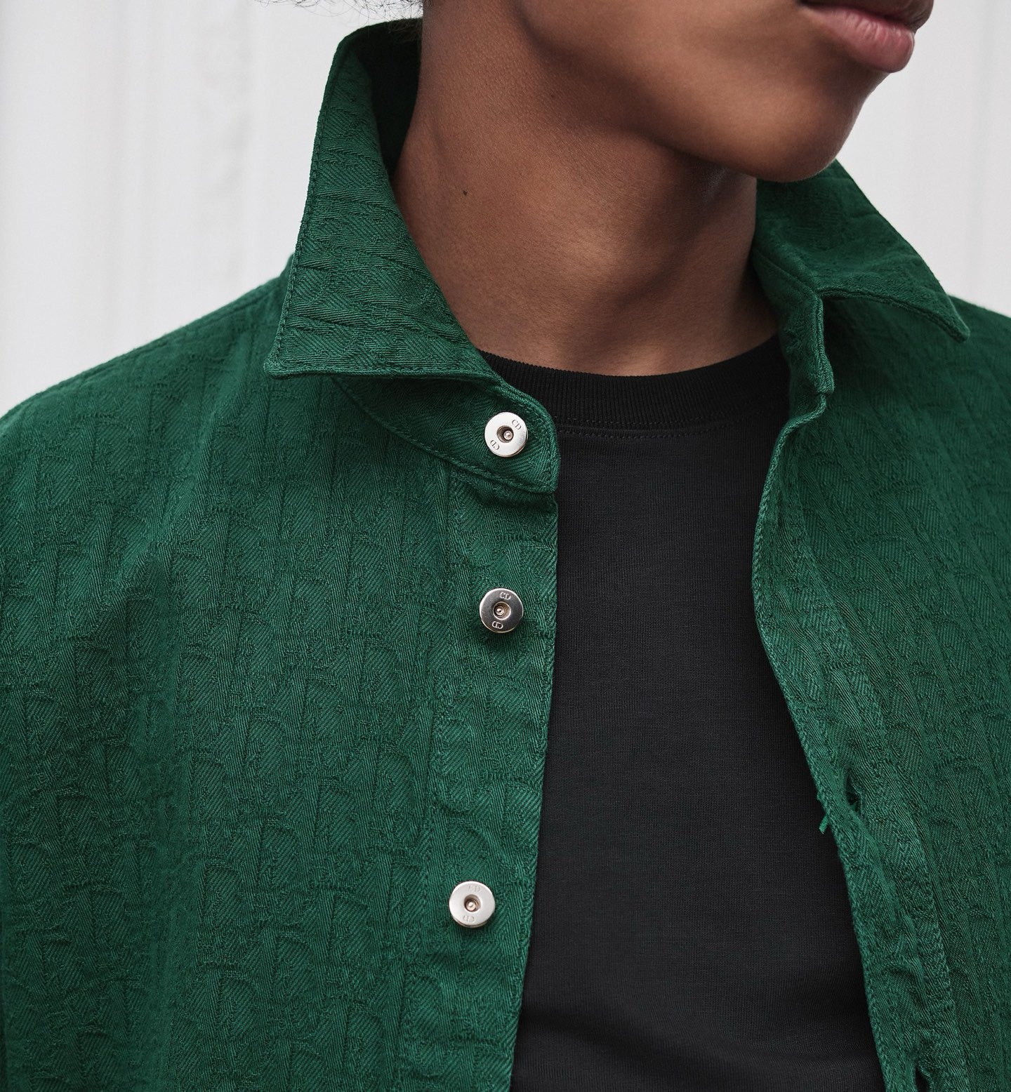 Blue and Green Shirt