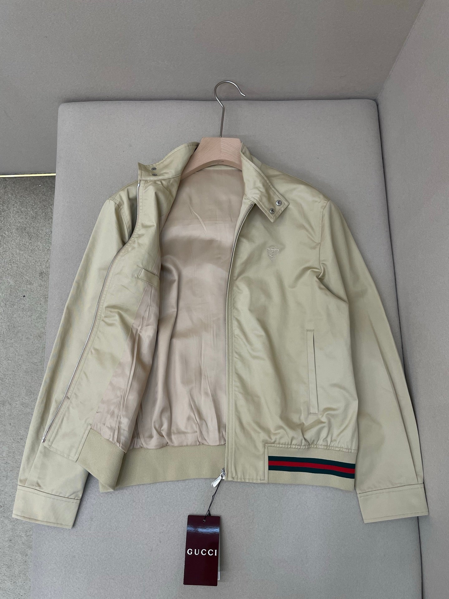 Blue and Beige Jacket