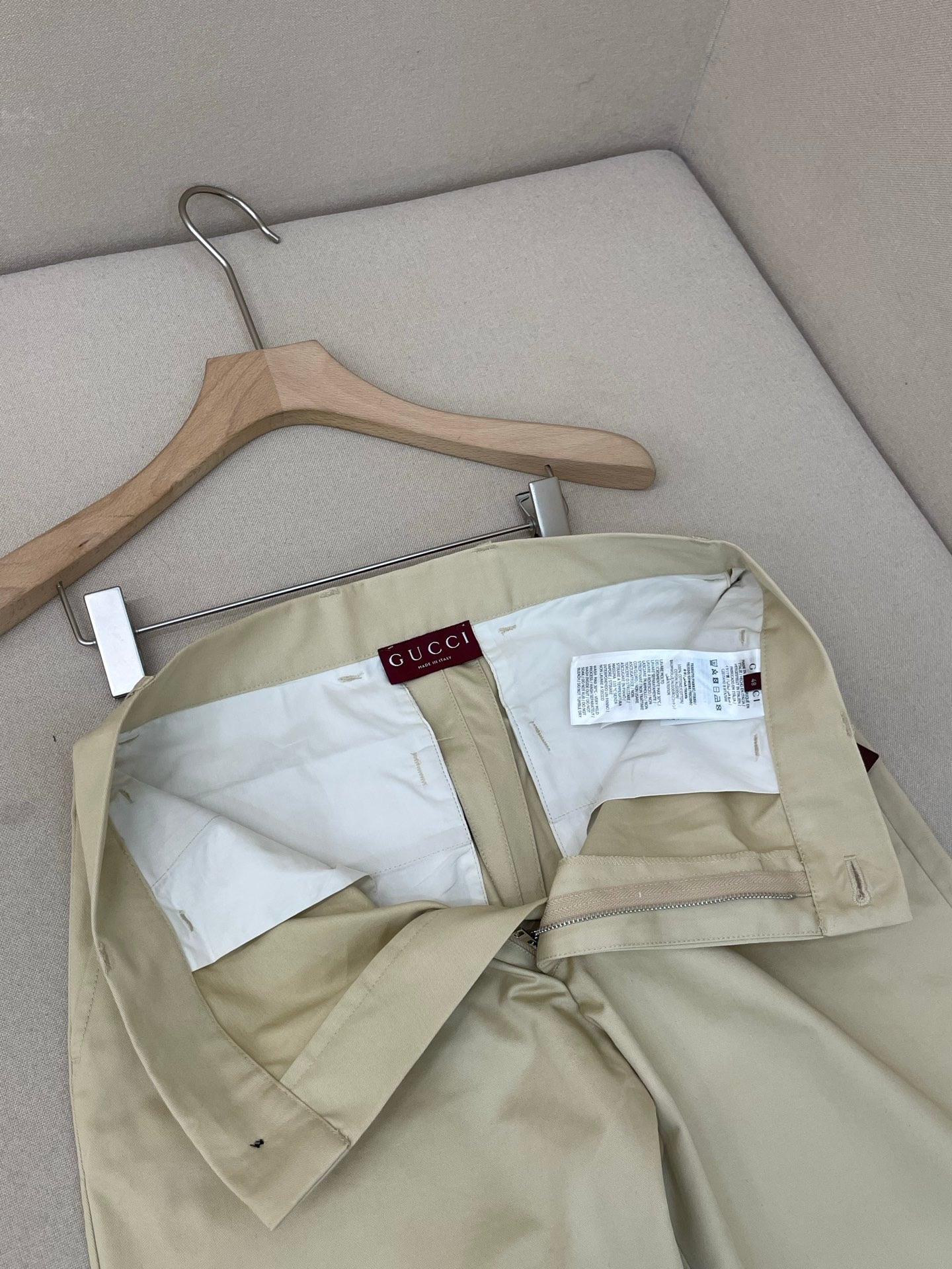 Blue and Beige Pant