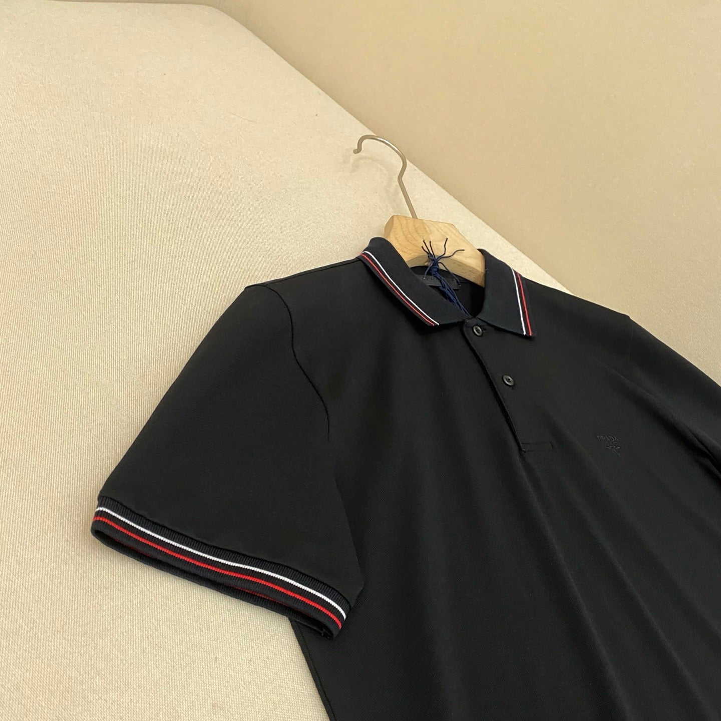 Black and White Polo