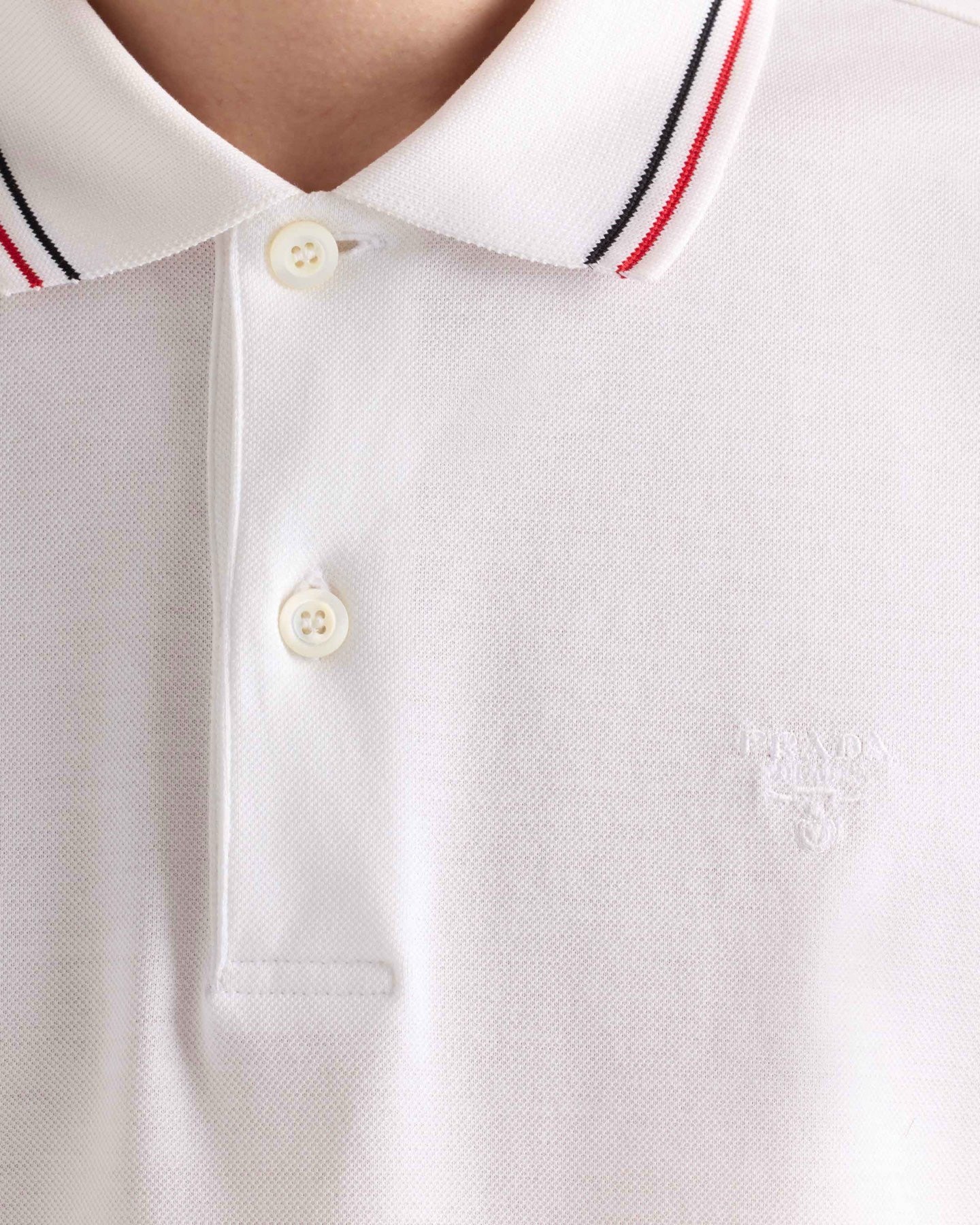 Black and White Polo