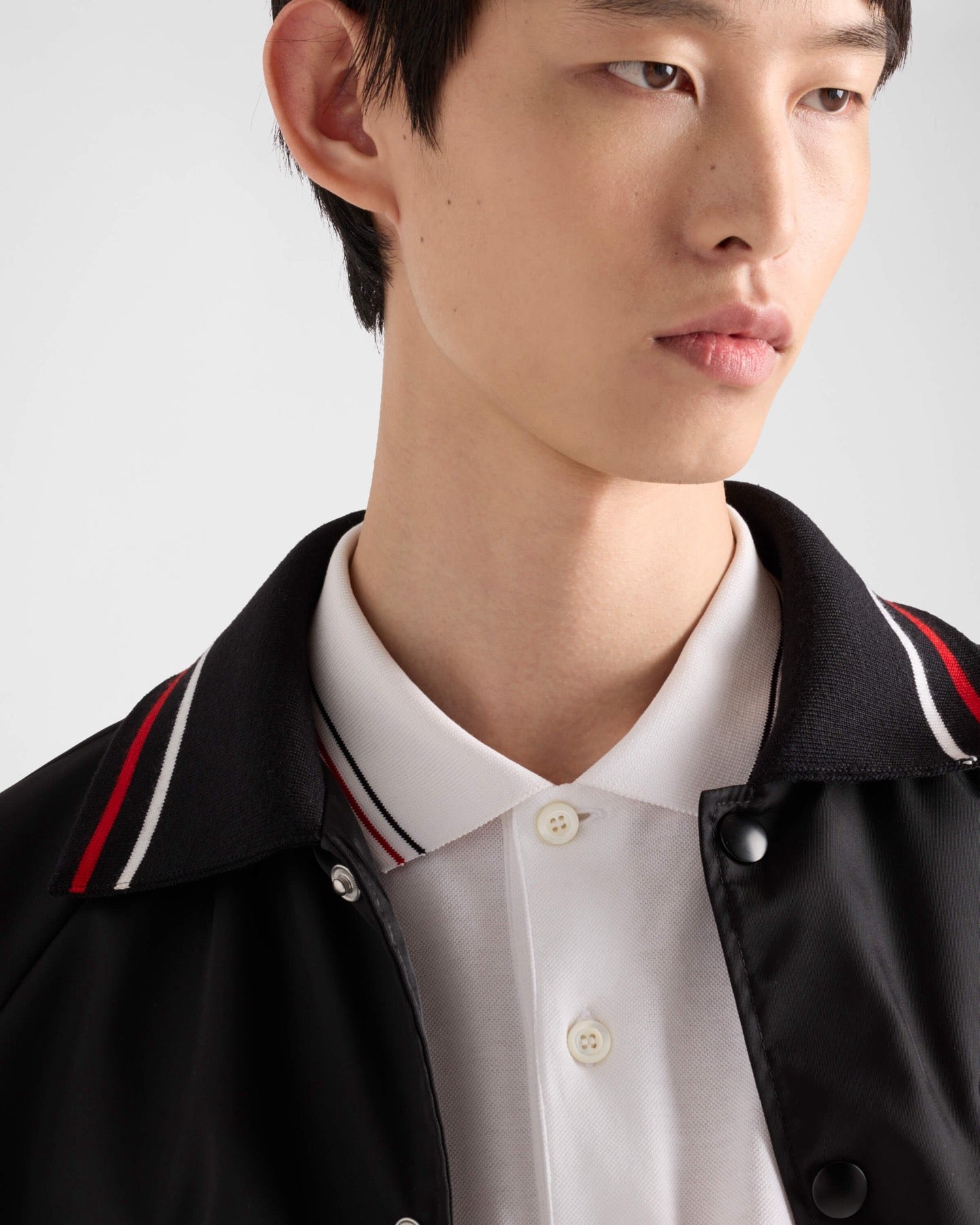 Black and White Polo