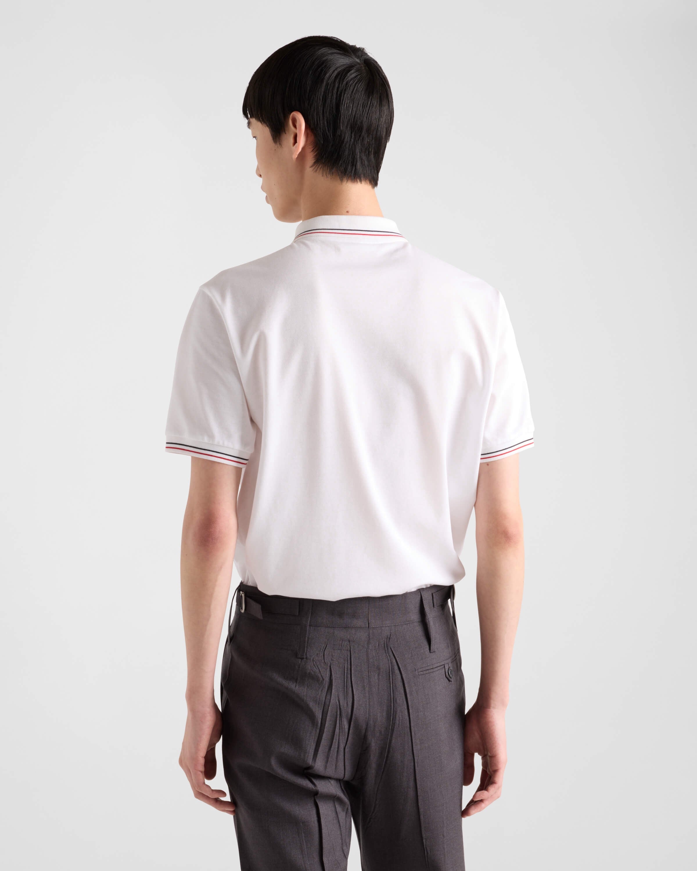 Black and White Polo