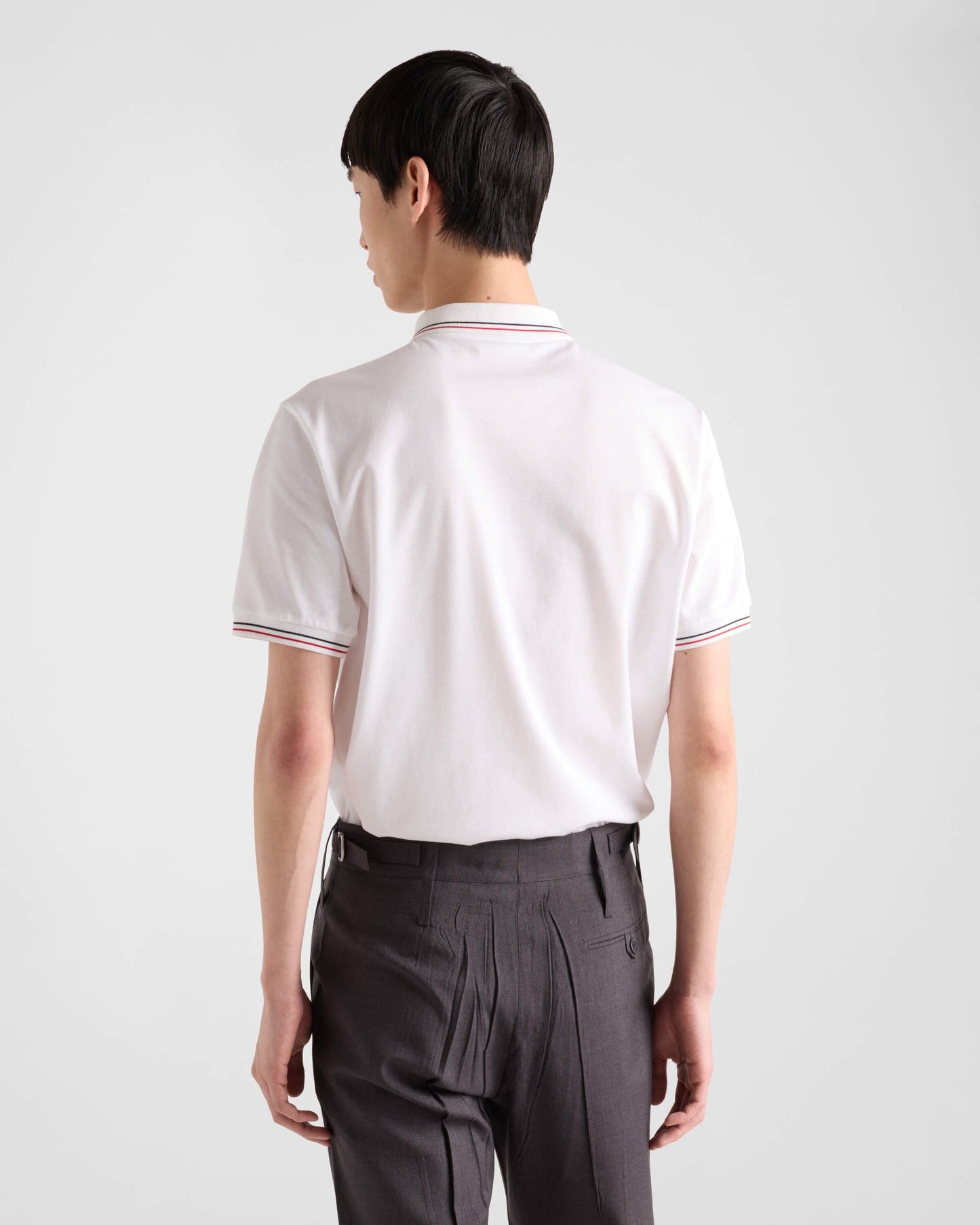 Black and White Polo