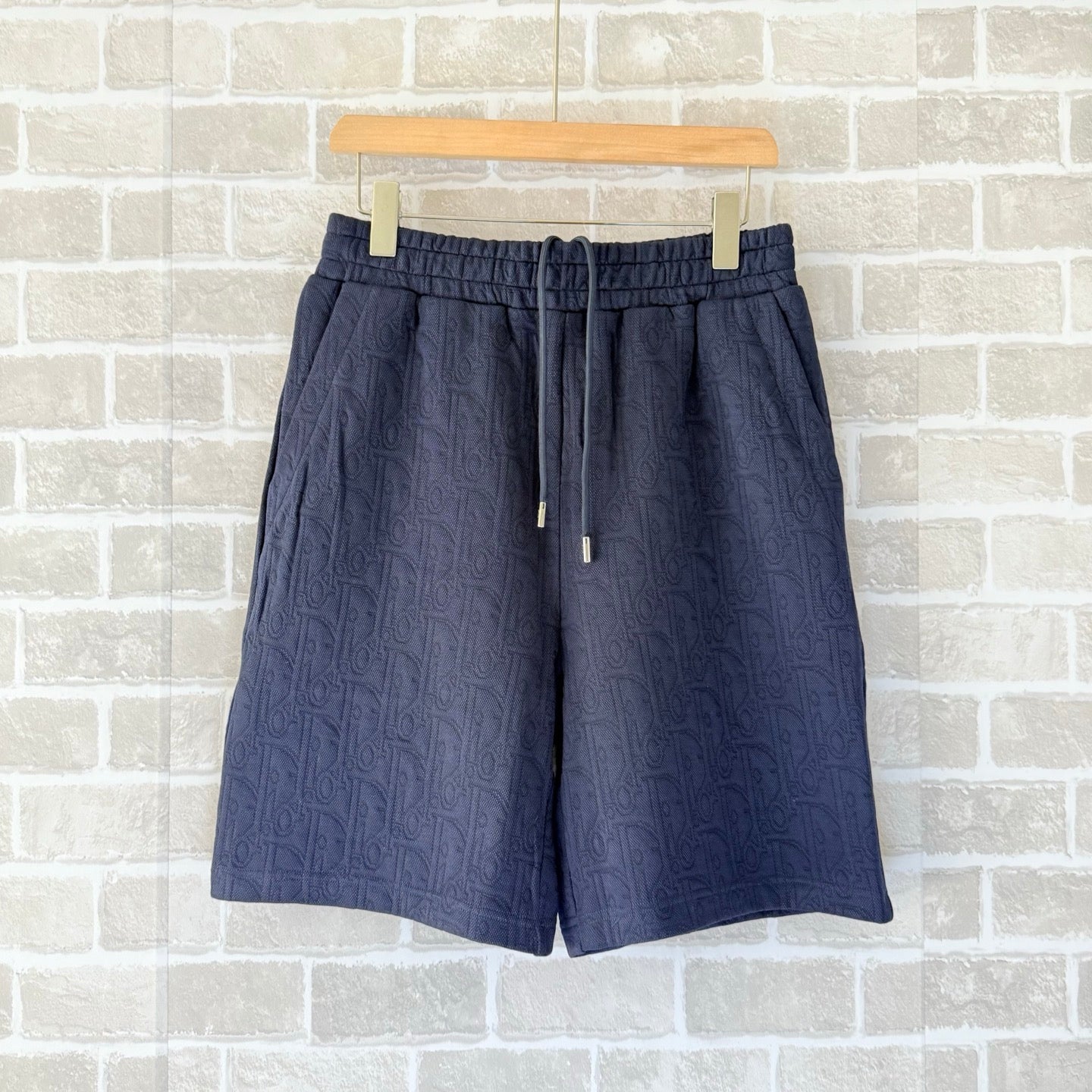 Blue and Beige Short