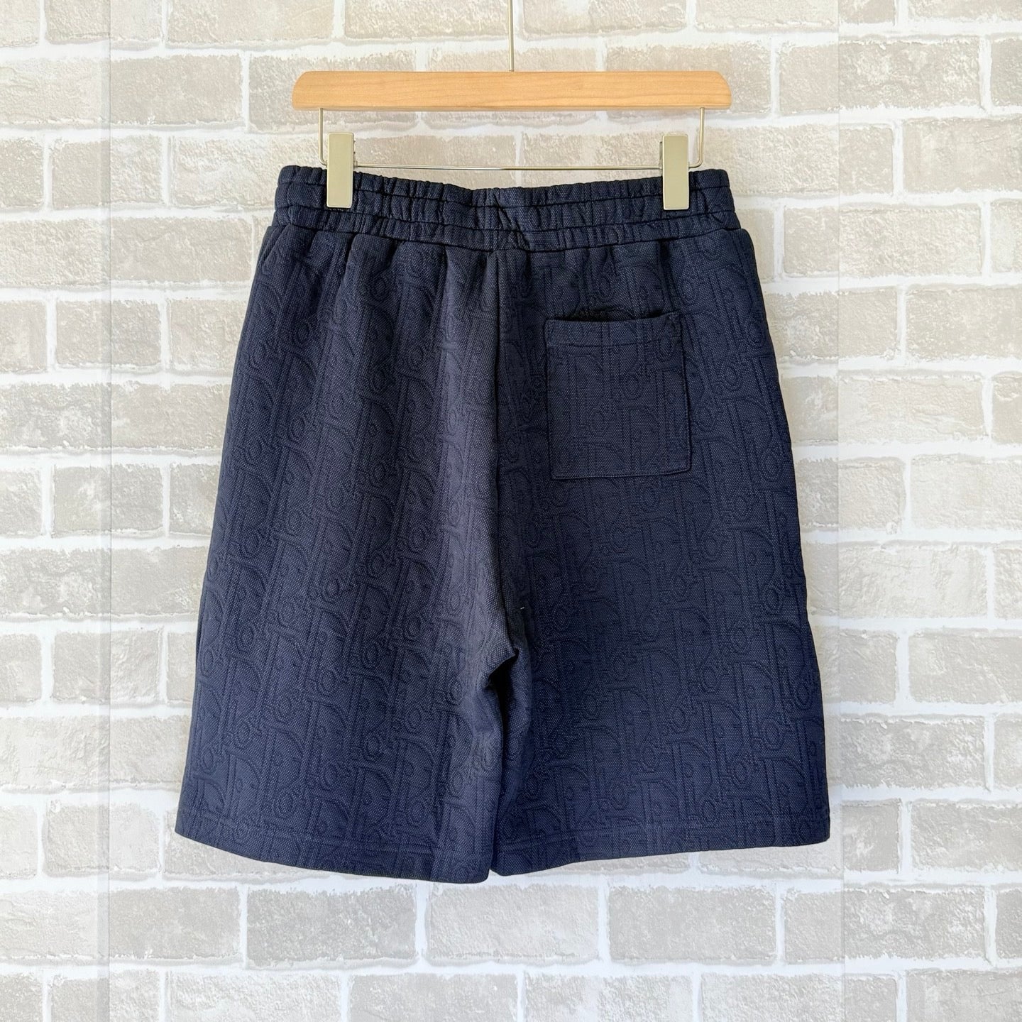 Blue and Beige Short