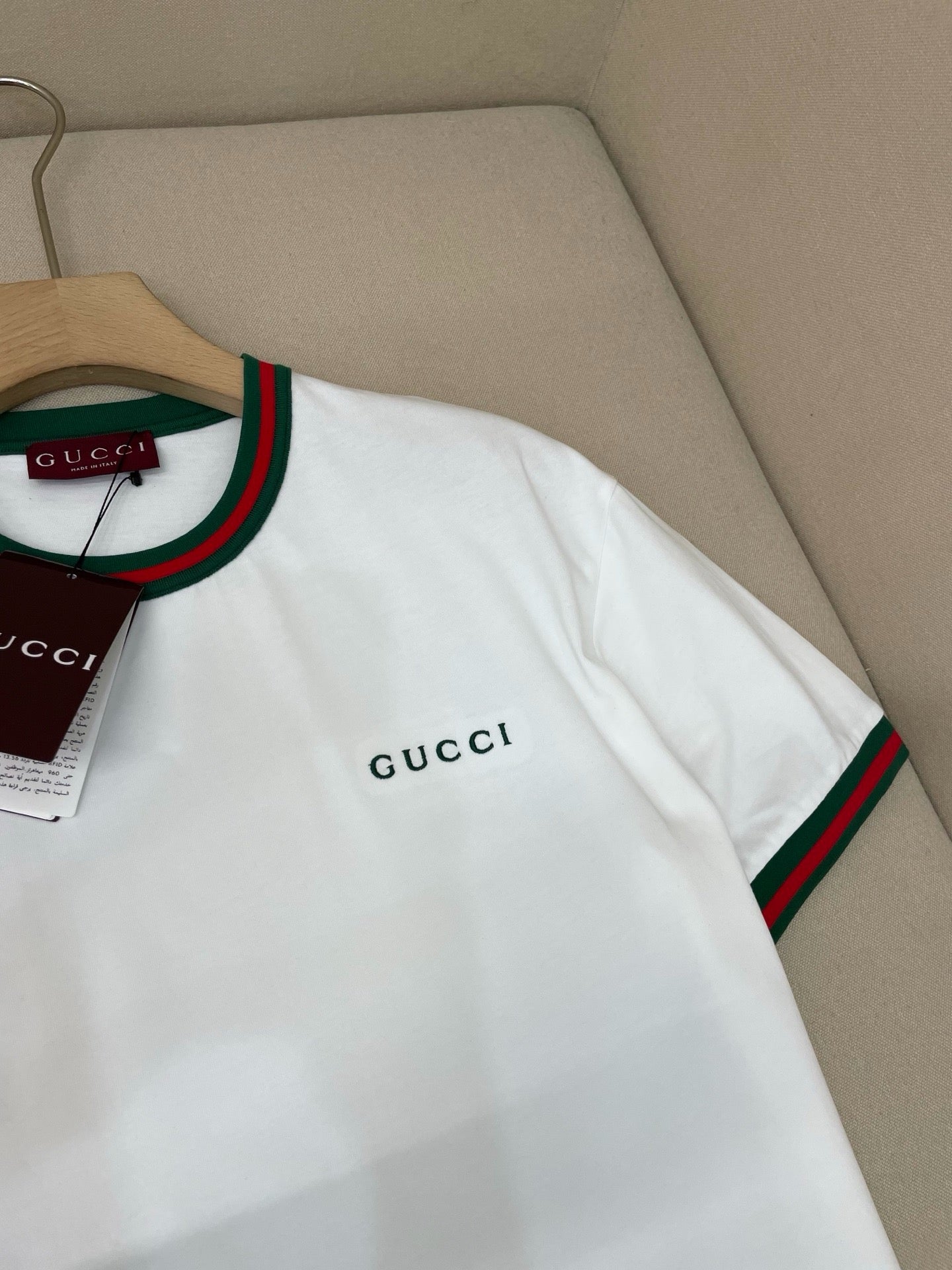 White and Grey T-shirt