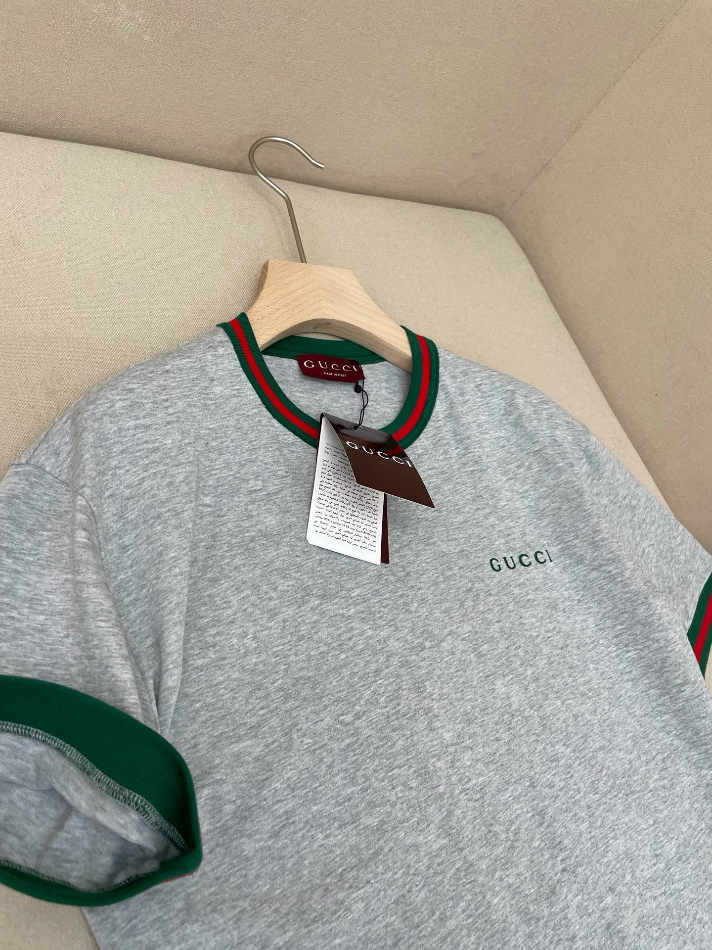 White and Grey T-shirt