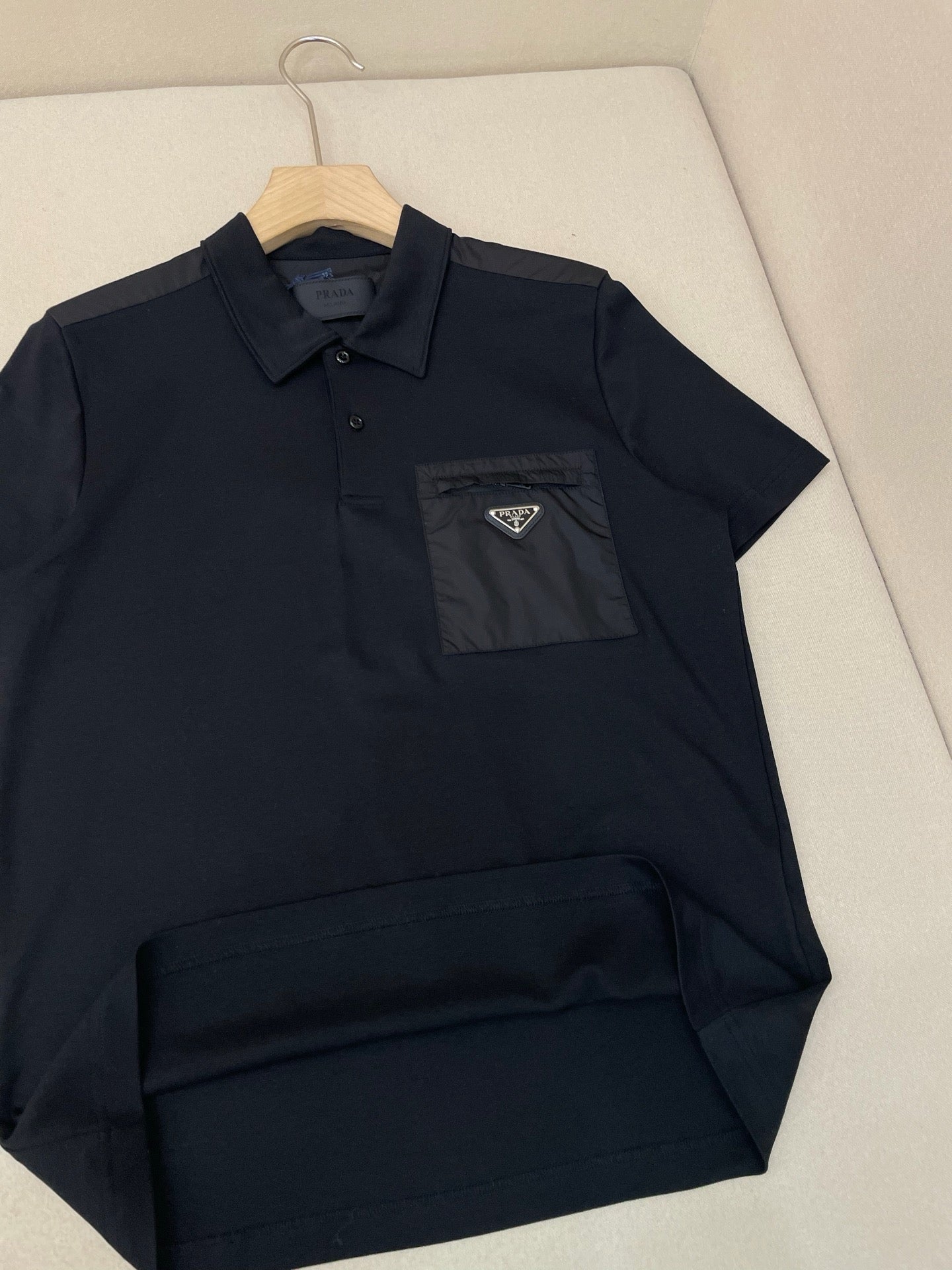 Black and White Polo