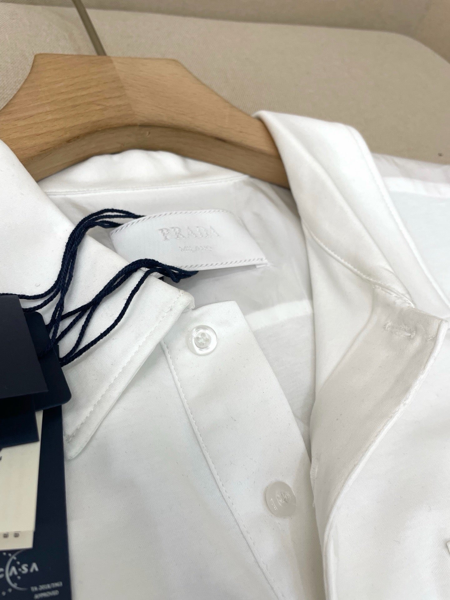Black and White Polo