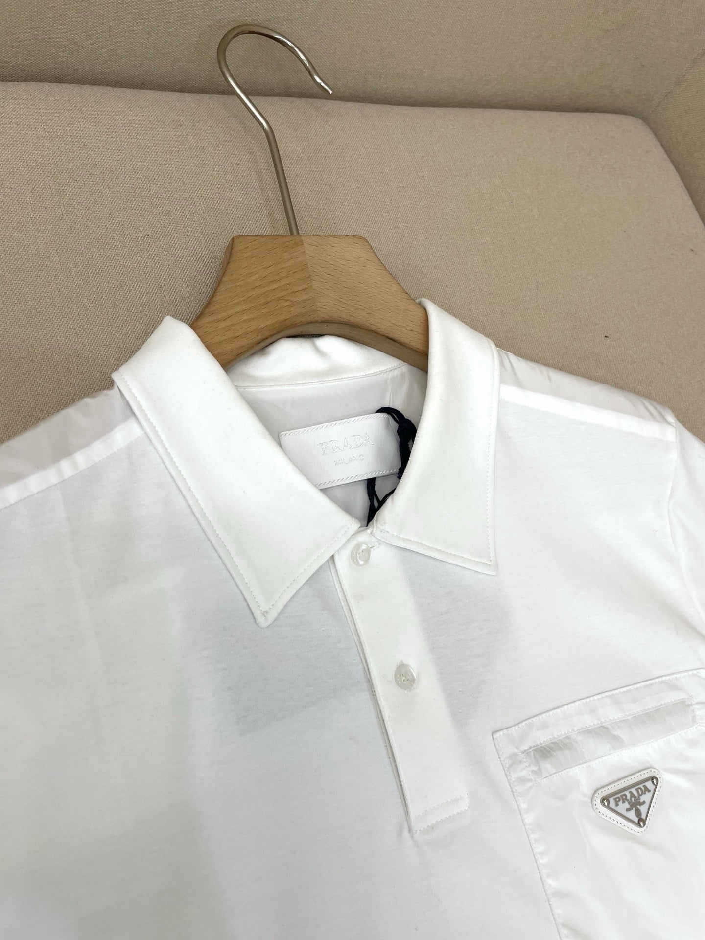 Black and White Polo