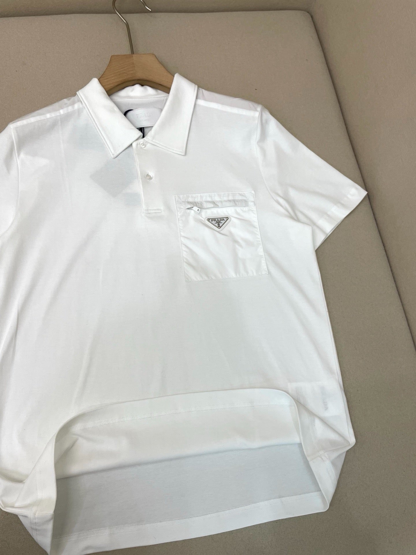 Black and White Polo