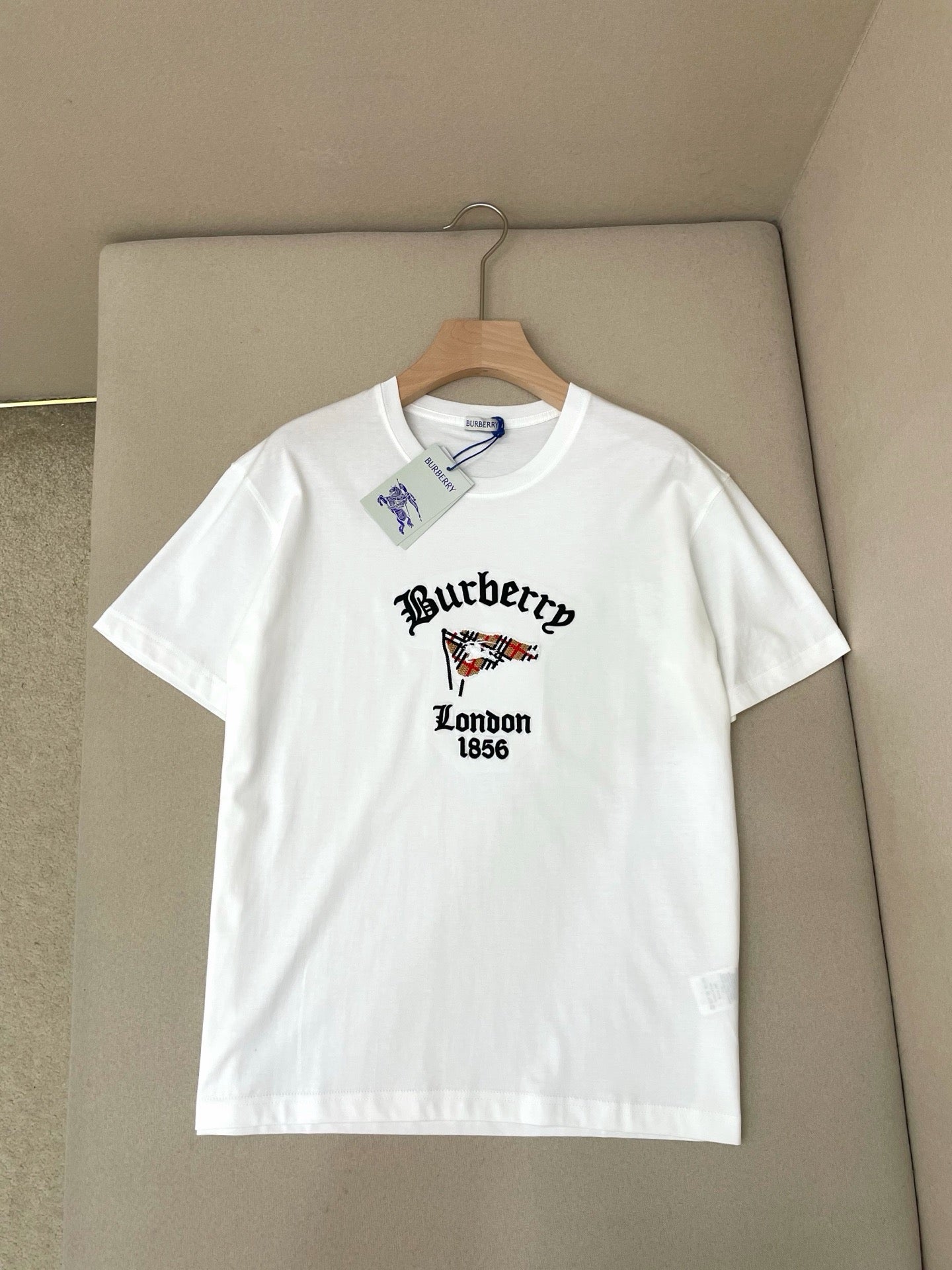 White and Black T-shirt