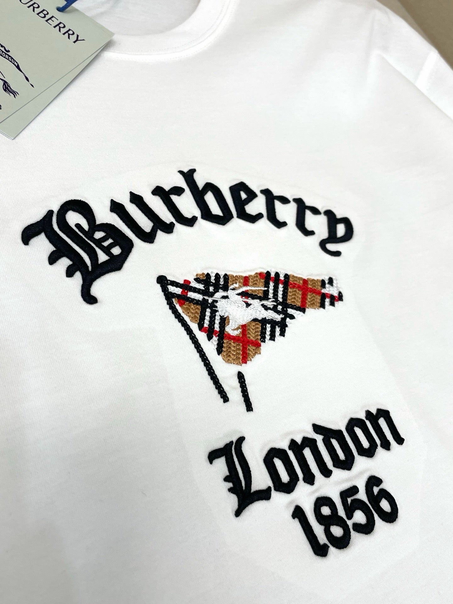 White and Black T-shirt