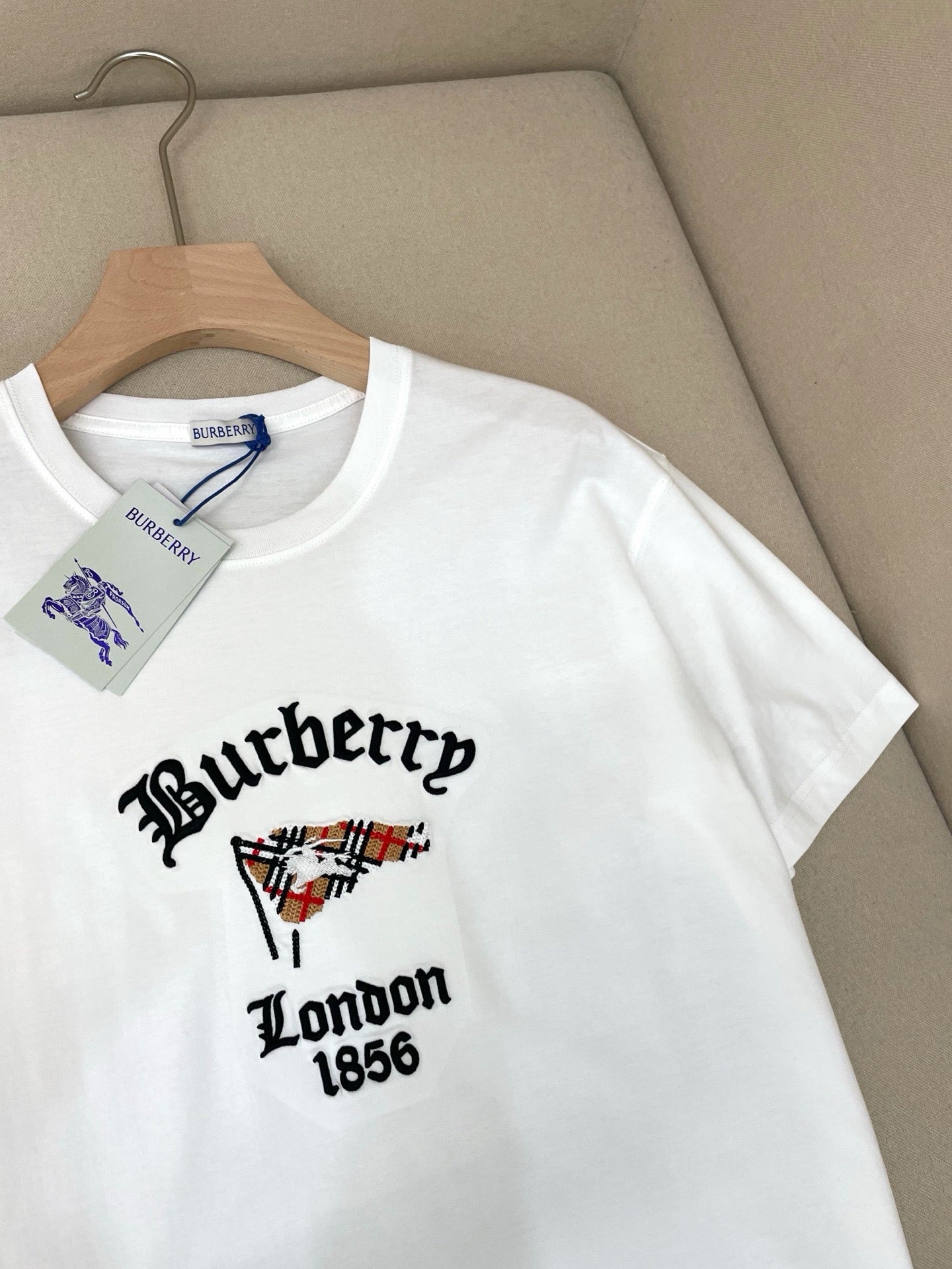 White and Black T-shirt