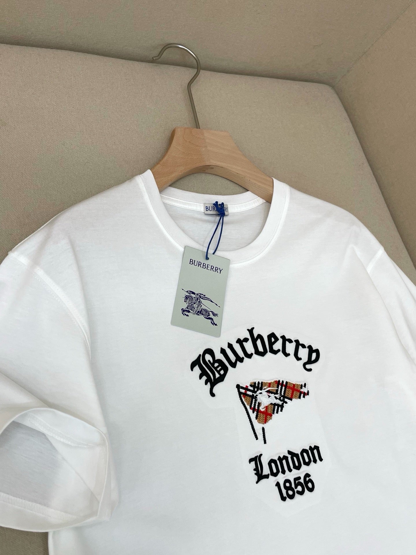 White and Black T-shirt