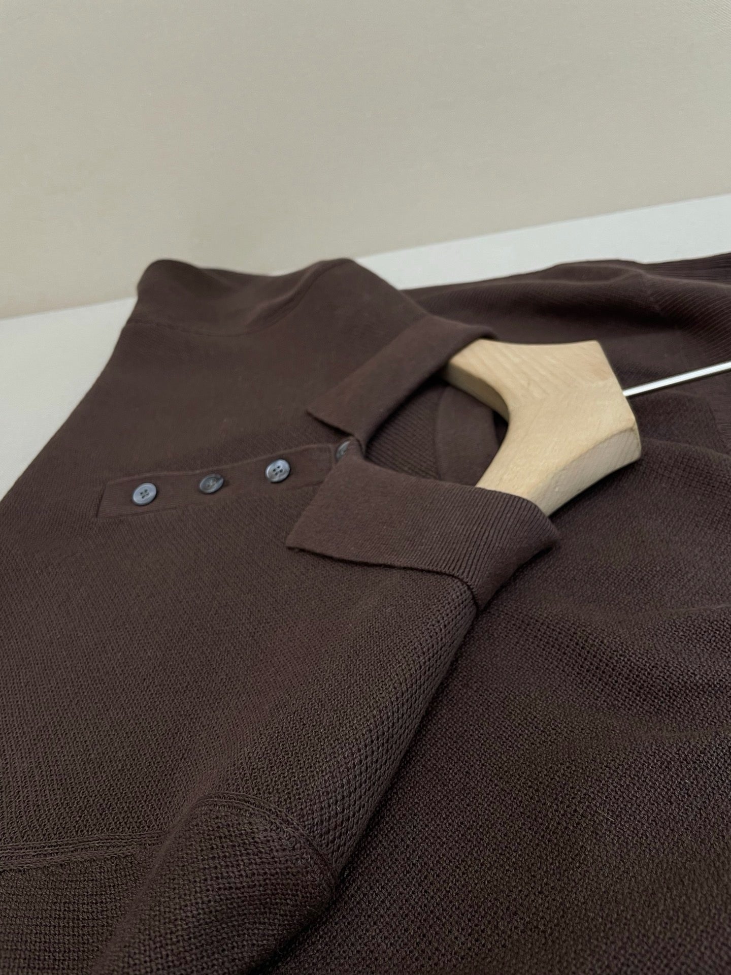 Brown and Grey Polo