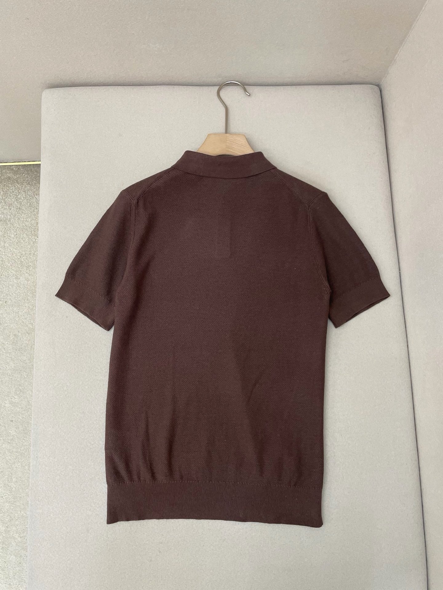 Brown and Grey Polo