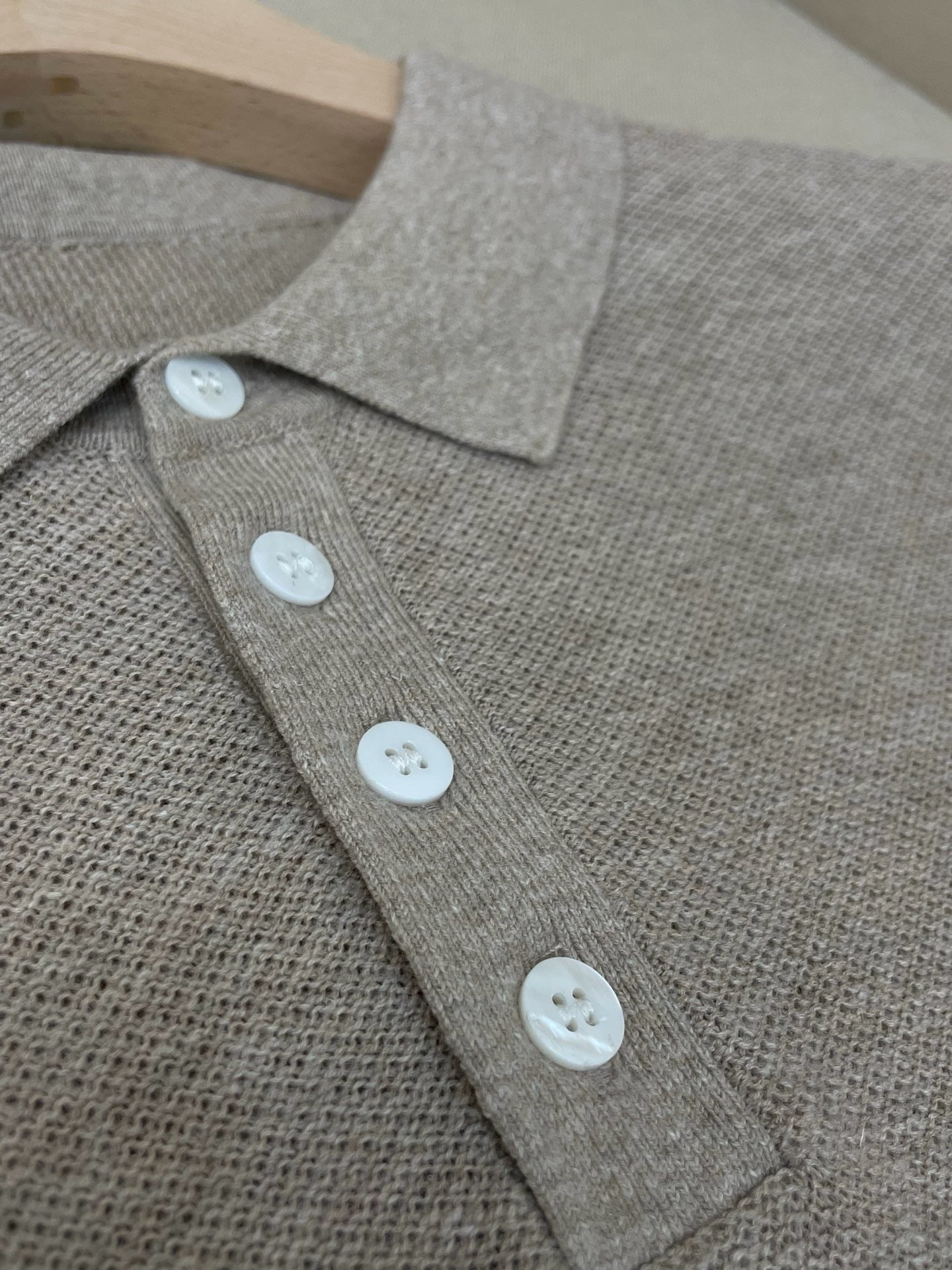 Brown and Grey Polo