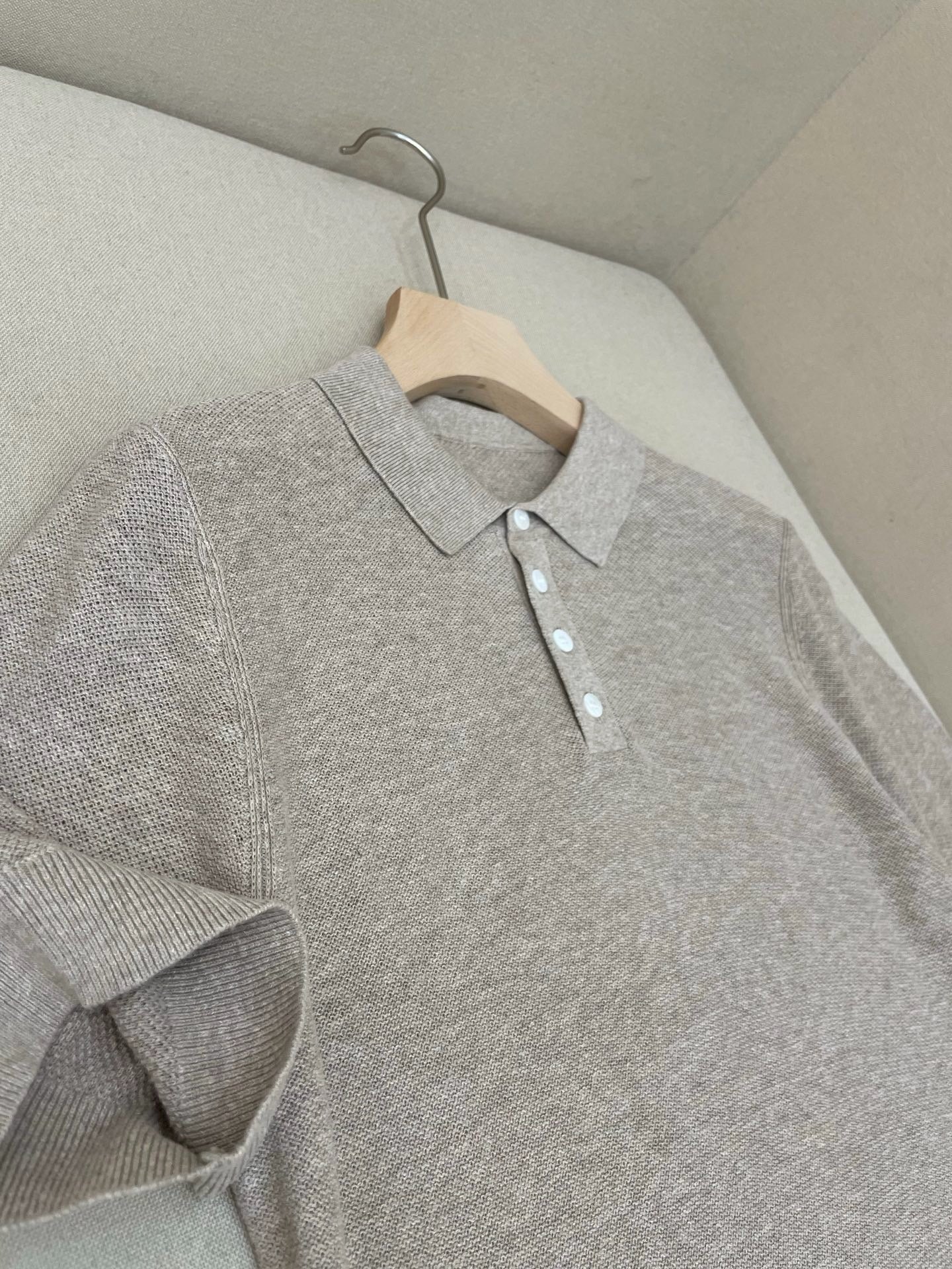 Brown and Grey Polo