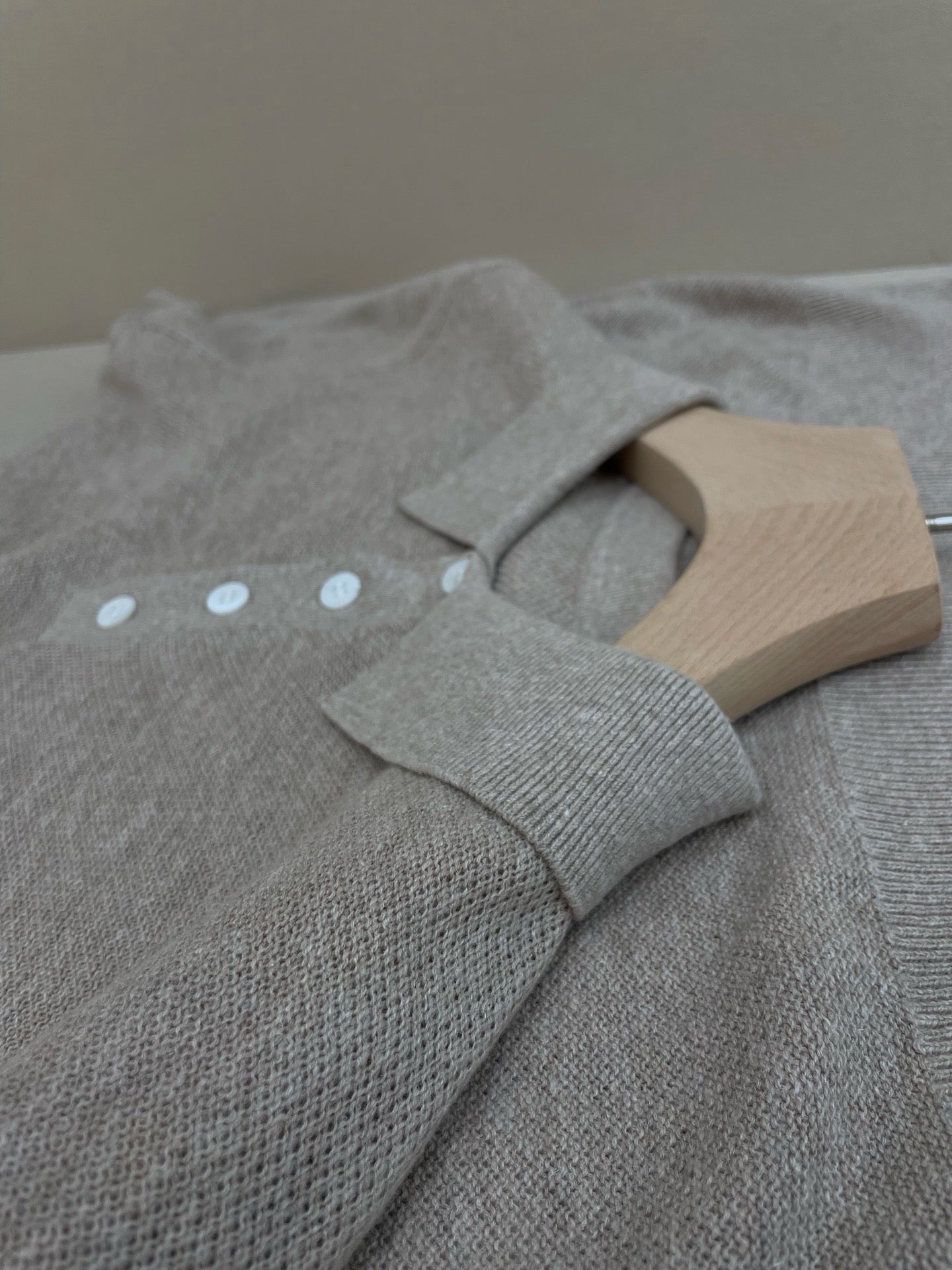 Brown and Grey Polo