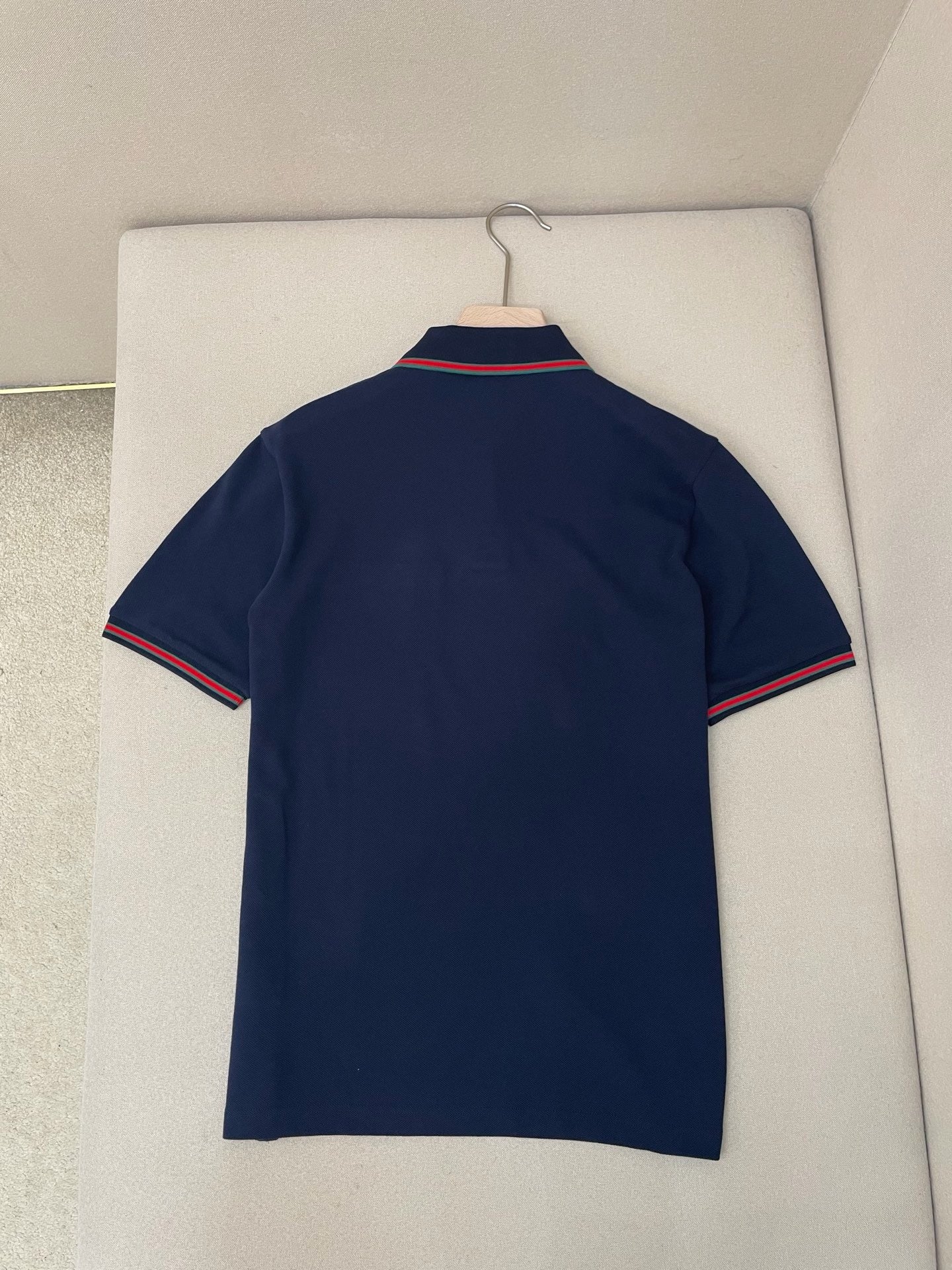 Blue and White Polo