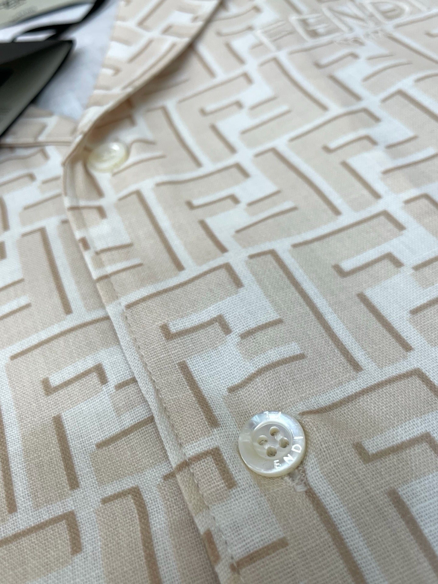 Cream White Polo