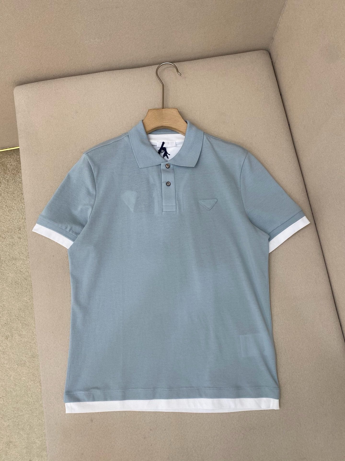Blue and Sky-blue Polo