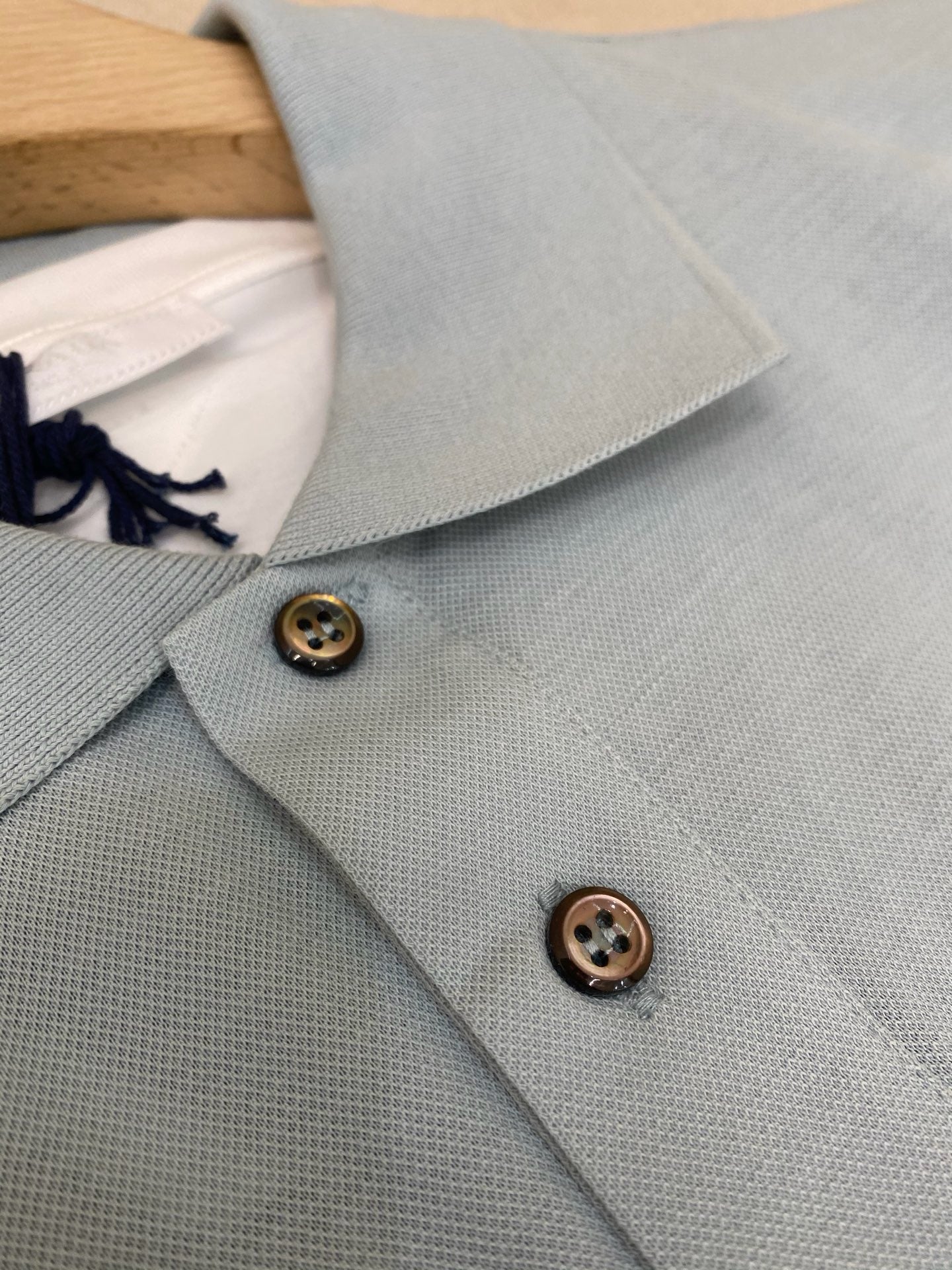 Blue and Sky-blue Polo