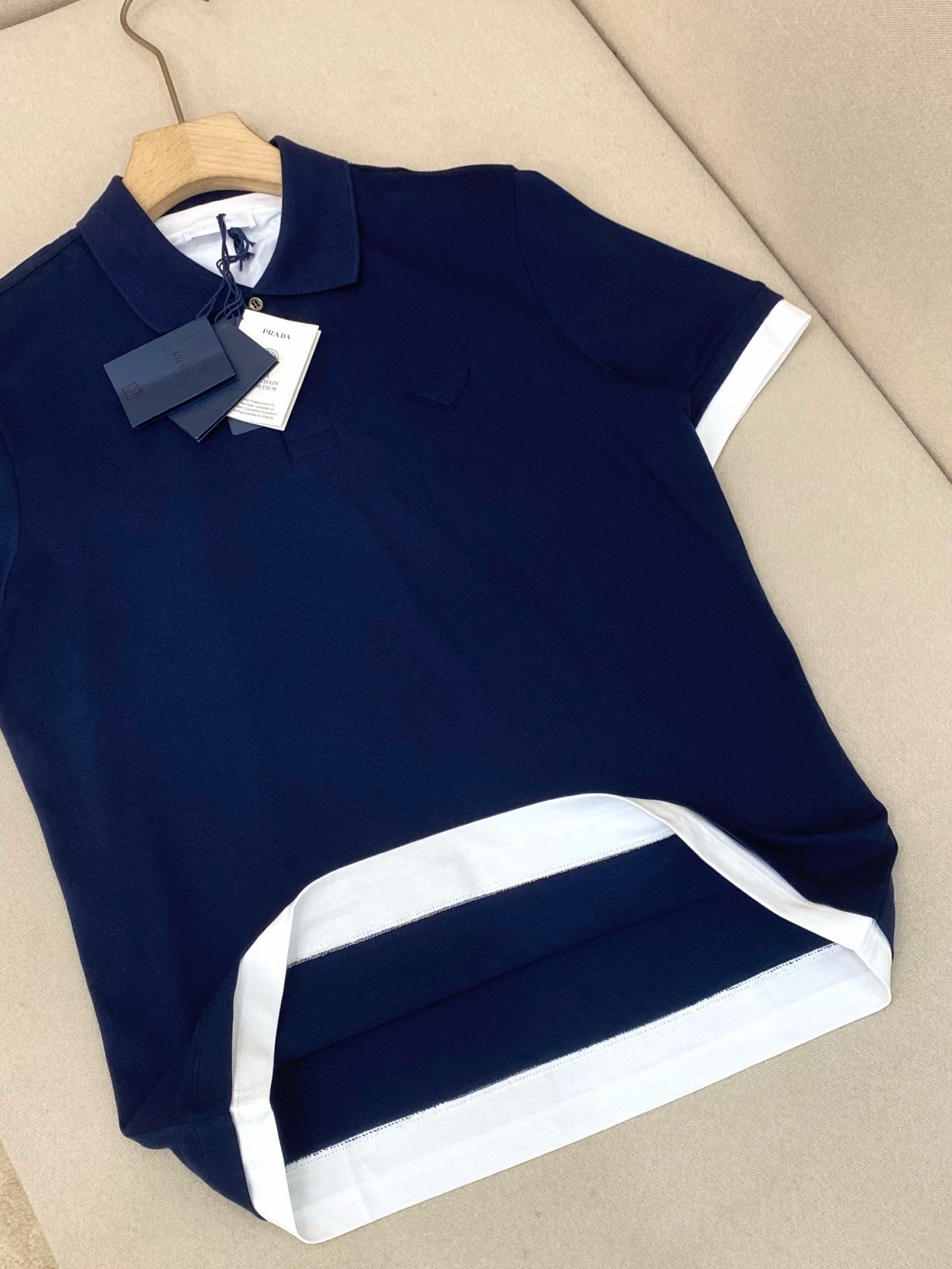 Blue and Sky-blue Polo