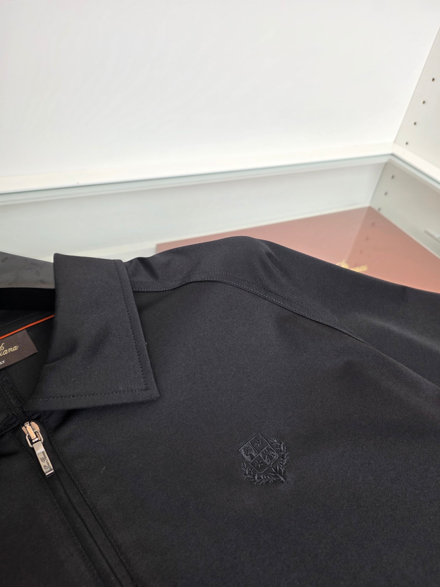 Brown and Black Shirt