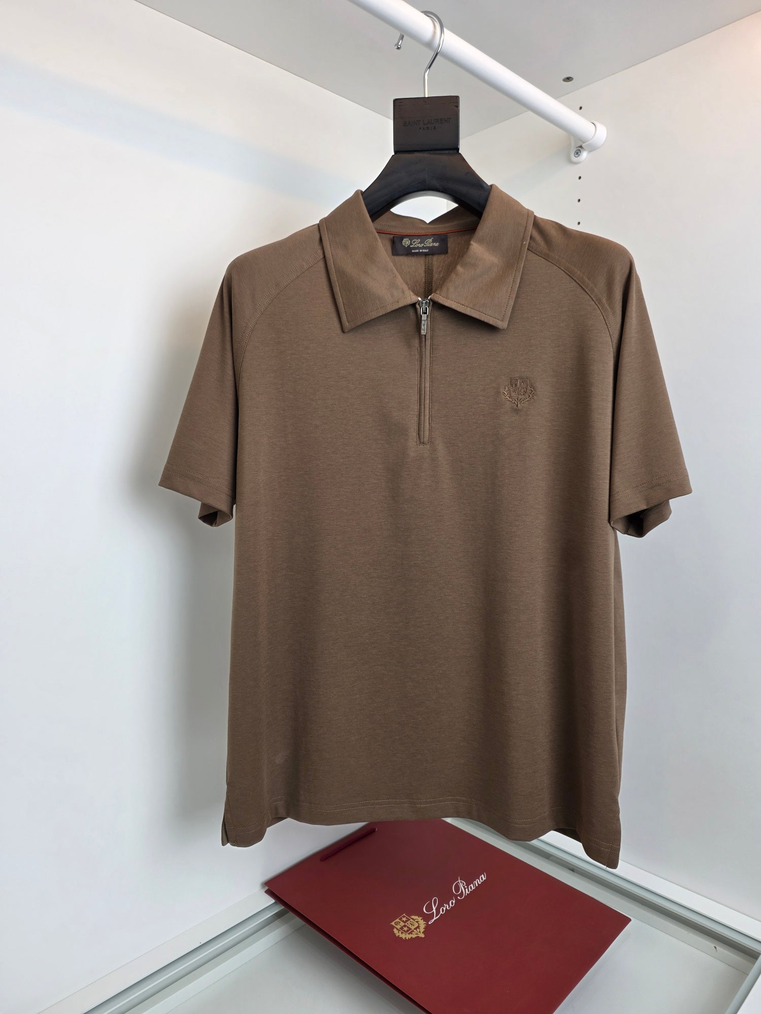Brown and Black Shirt