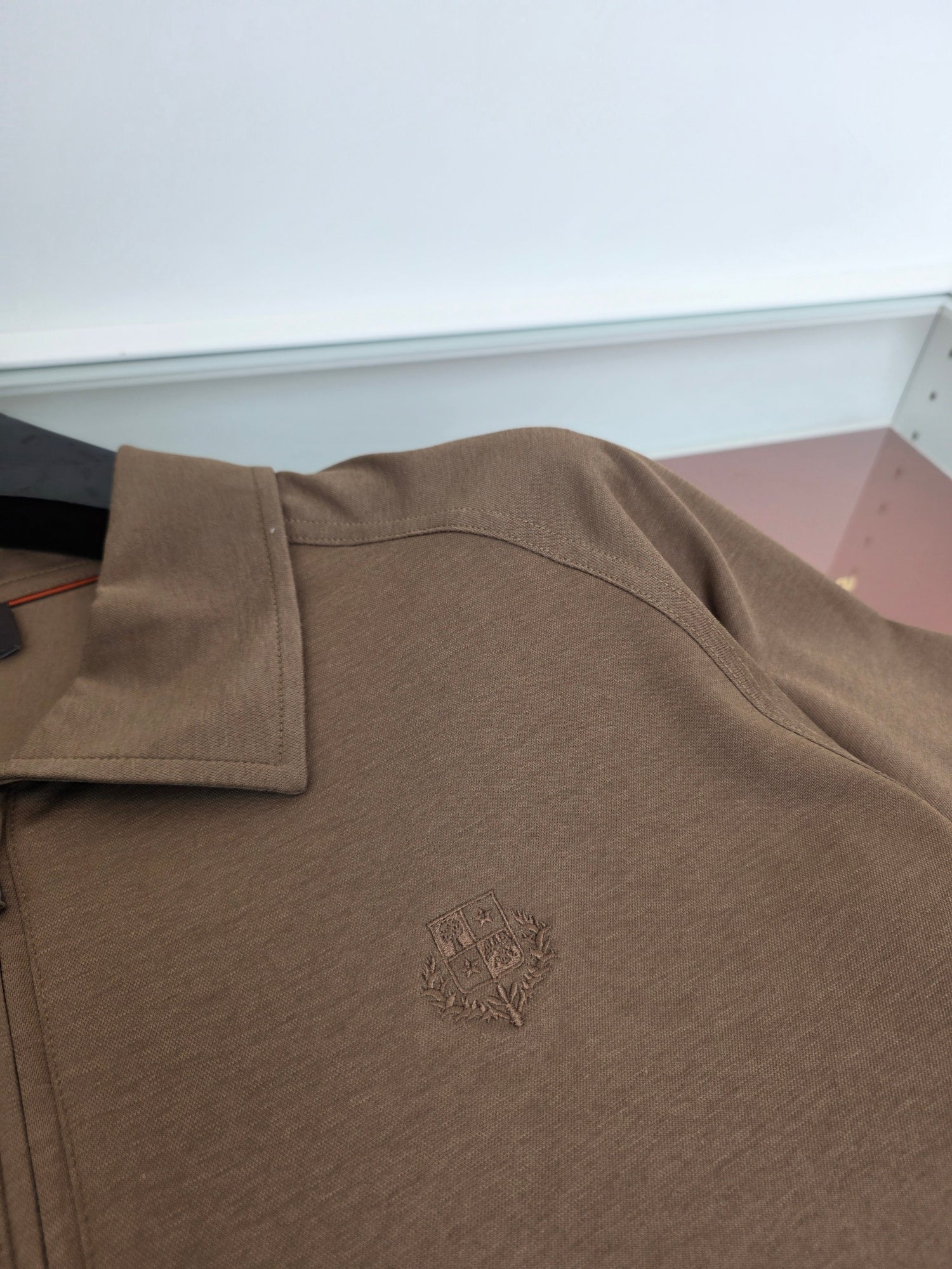 Brown and Black Shirt
