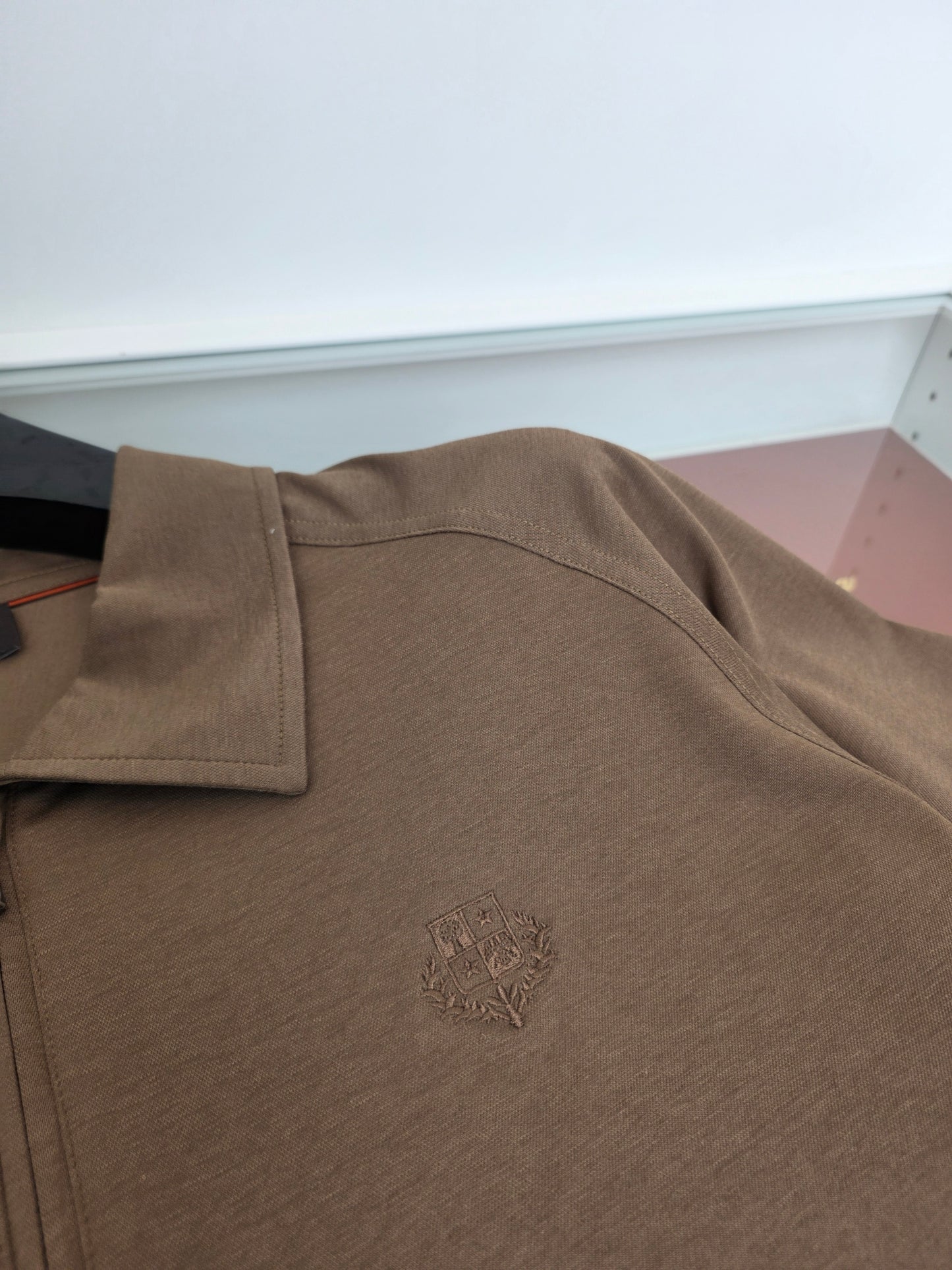 Brown and Black Shirt