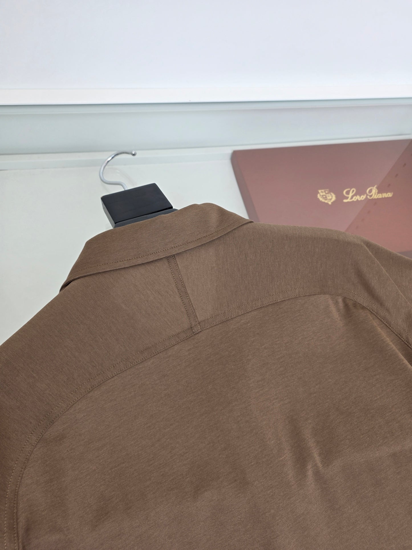 Brown and Black Shirt