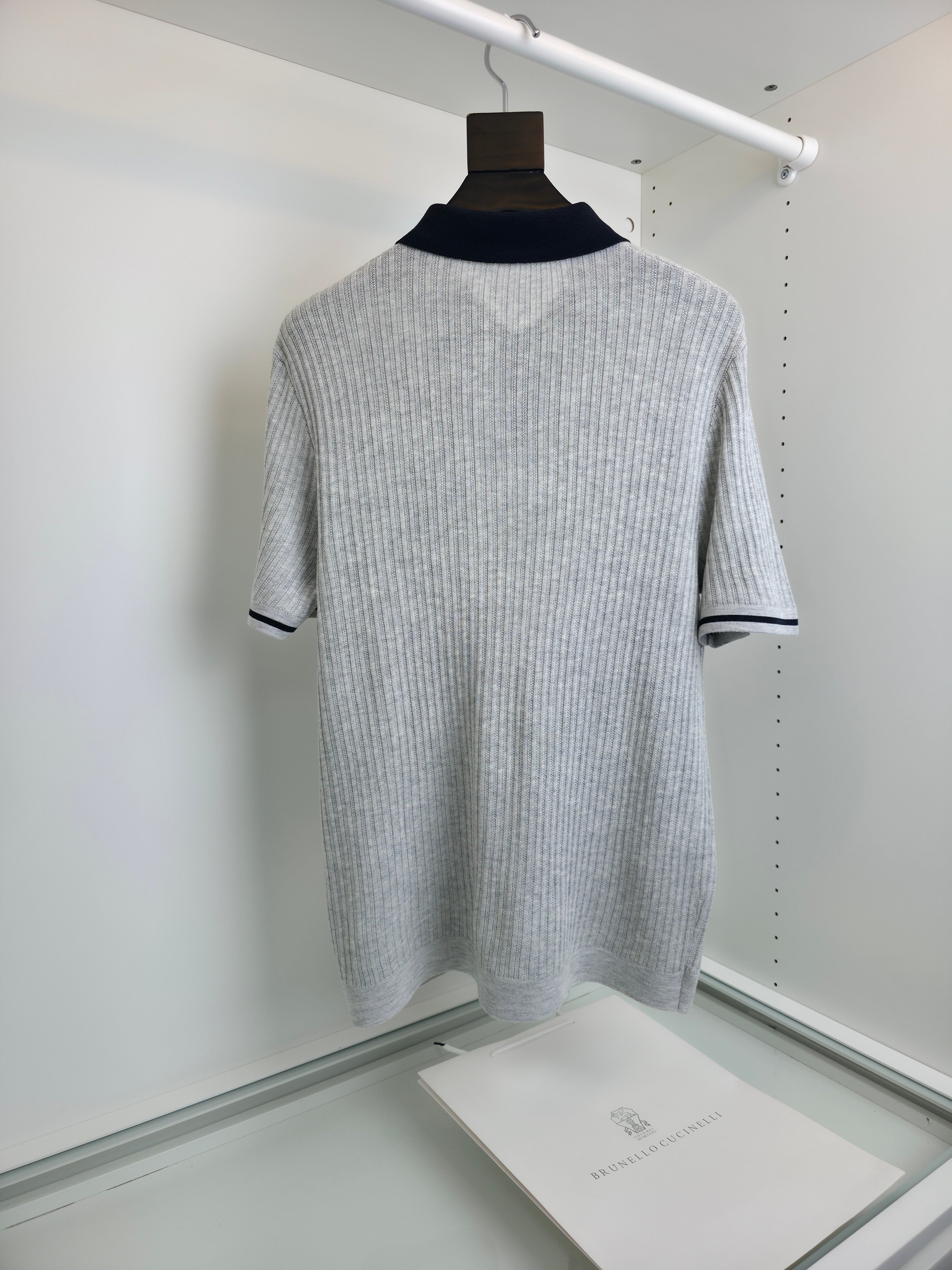 Brown and Grey Polo