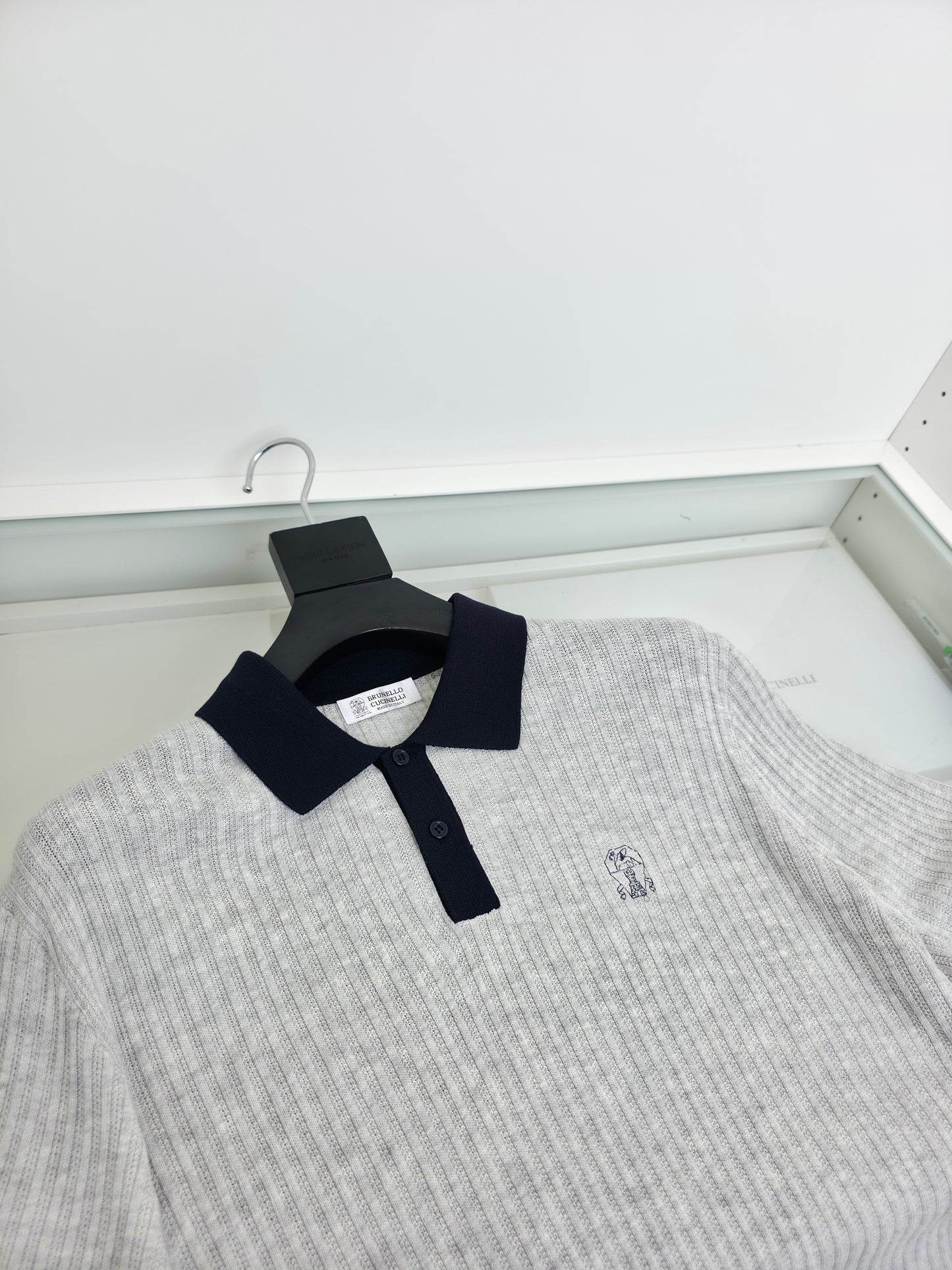 Brown and Grey Polo