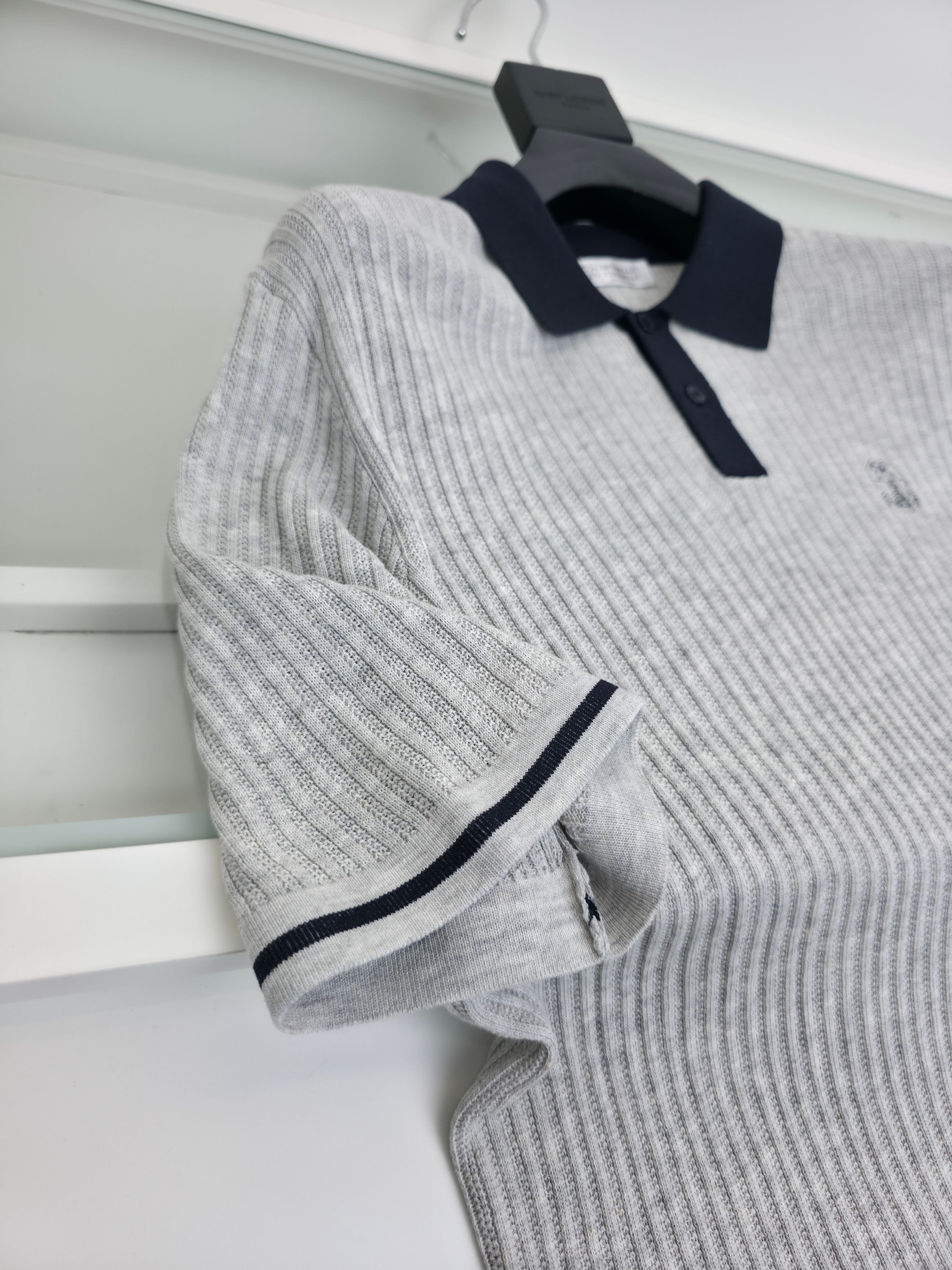 Brown and Grey Polo
