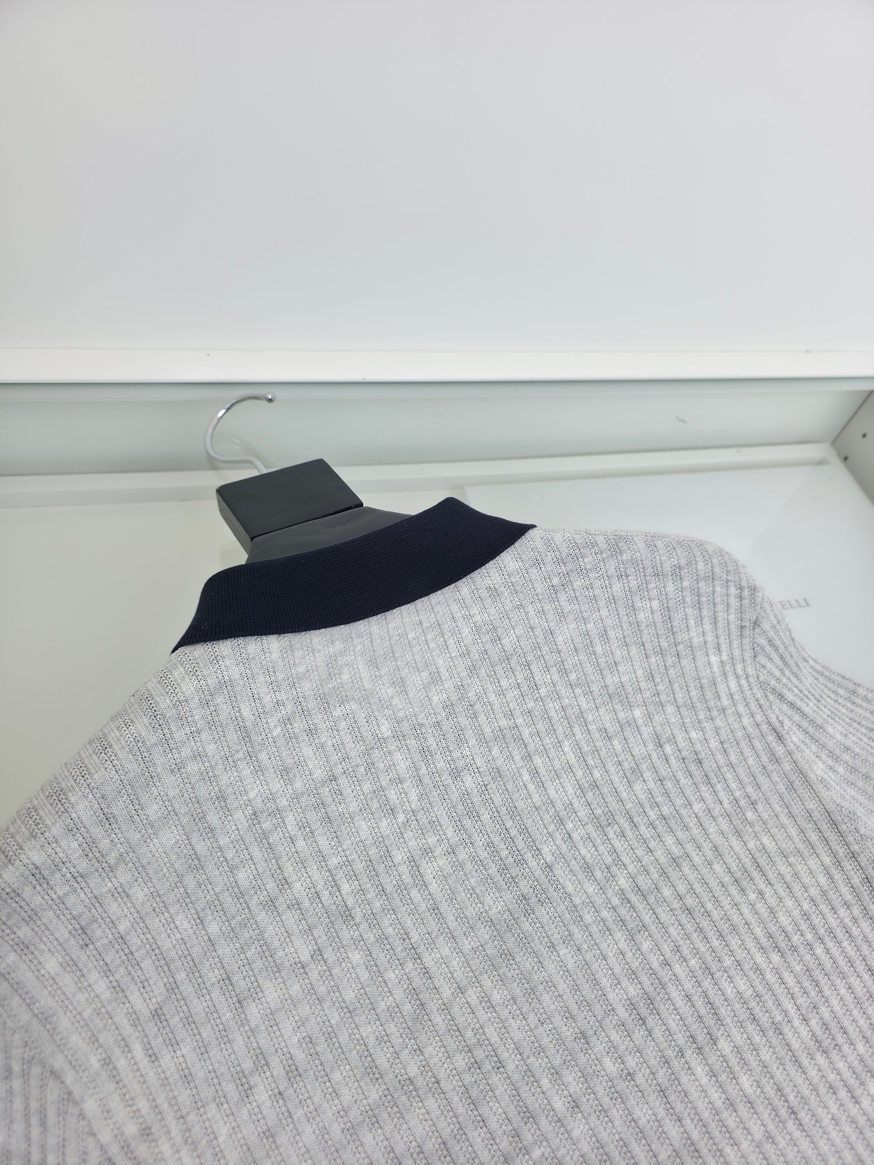 Brown and Grey Polo