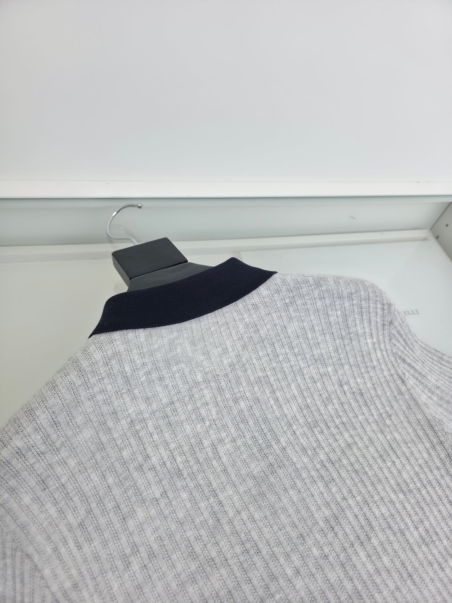 Brown and Grey Polo