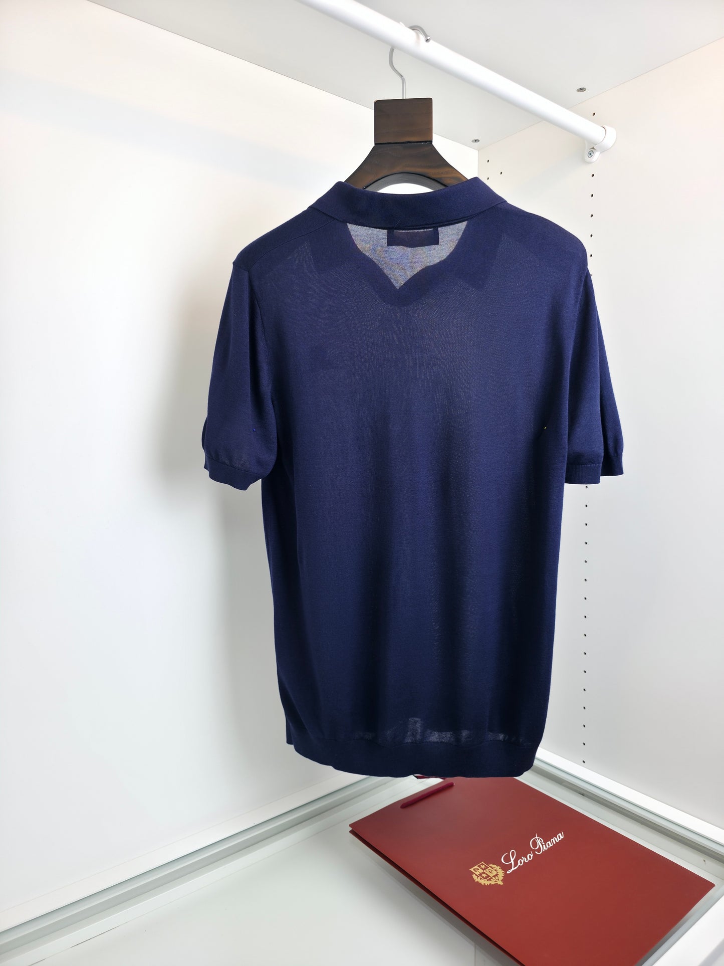 Beige and Blue Shirt - FashionHype.xyz